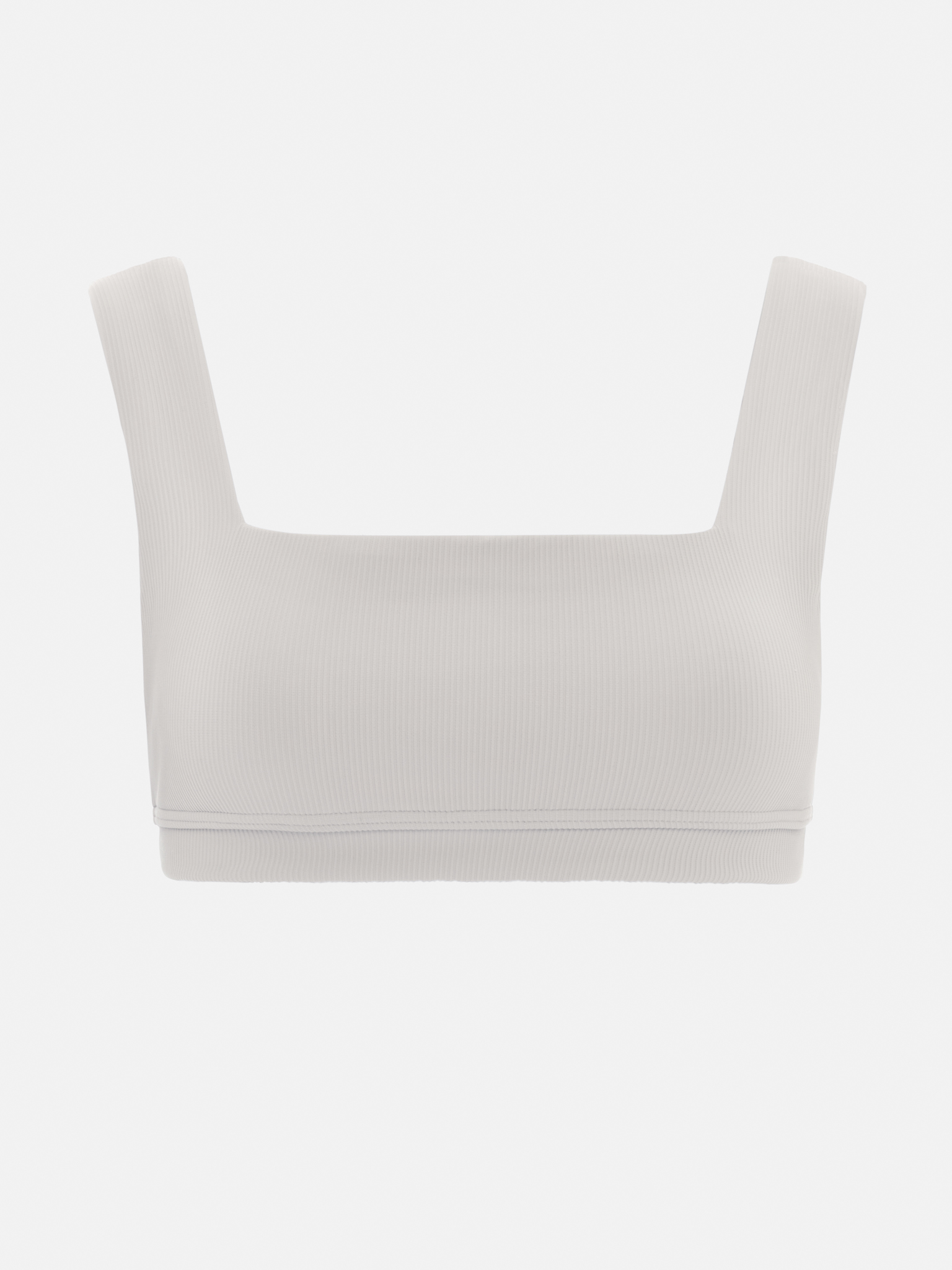 Лиф в рубчик на широких бретелях