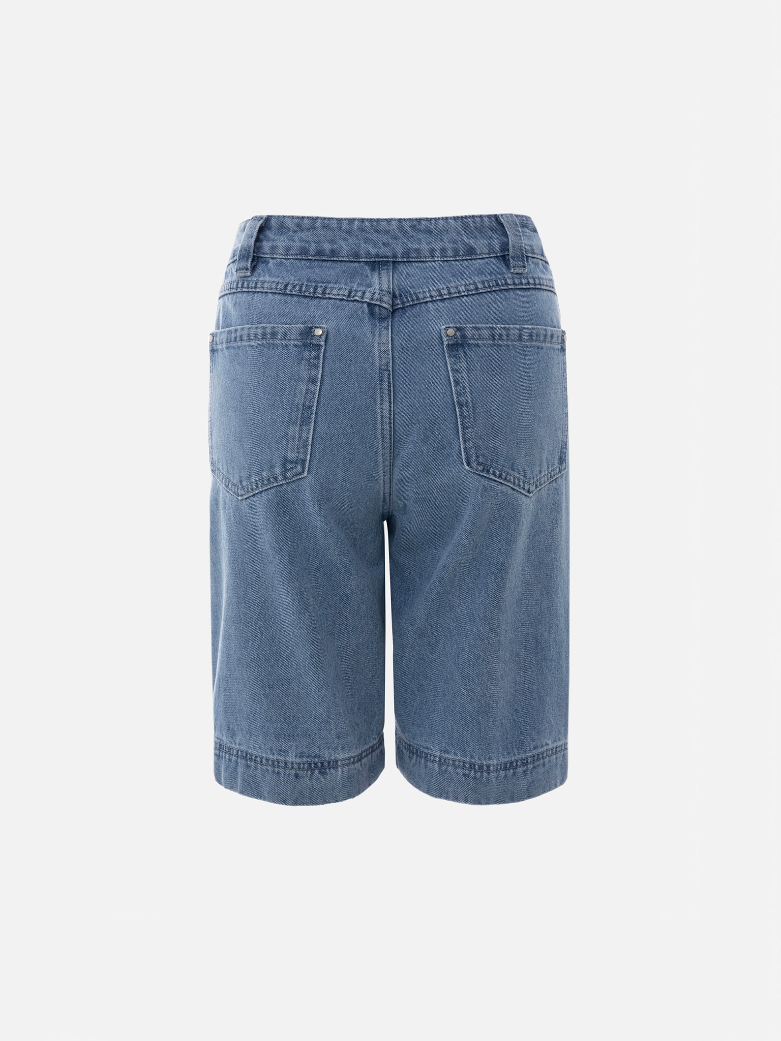 Lockere Jeans-Shorts