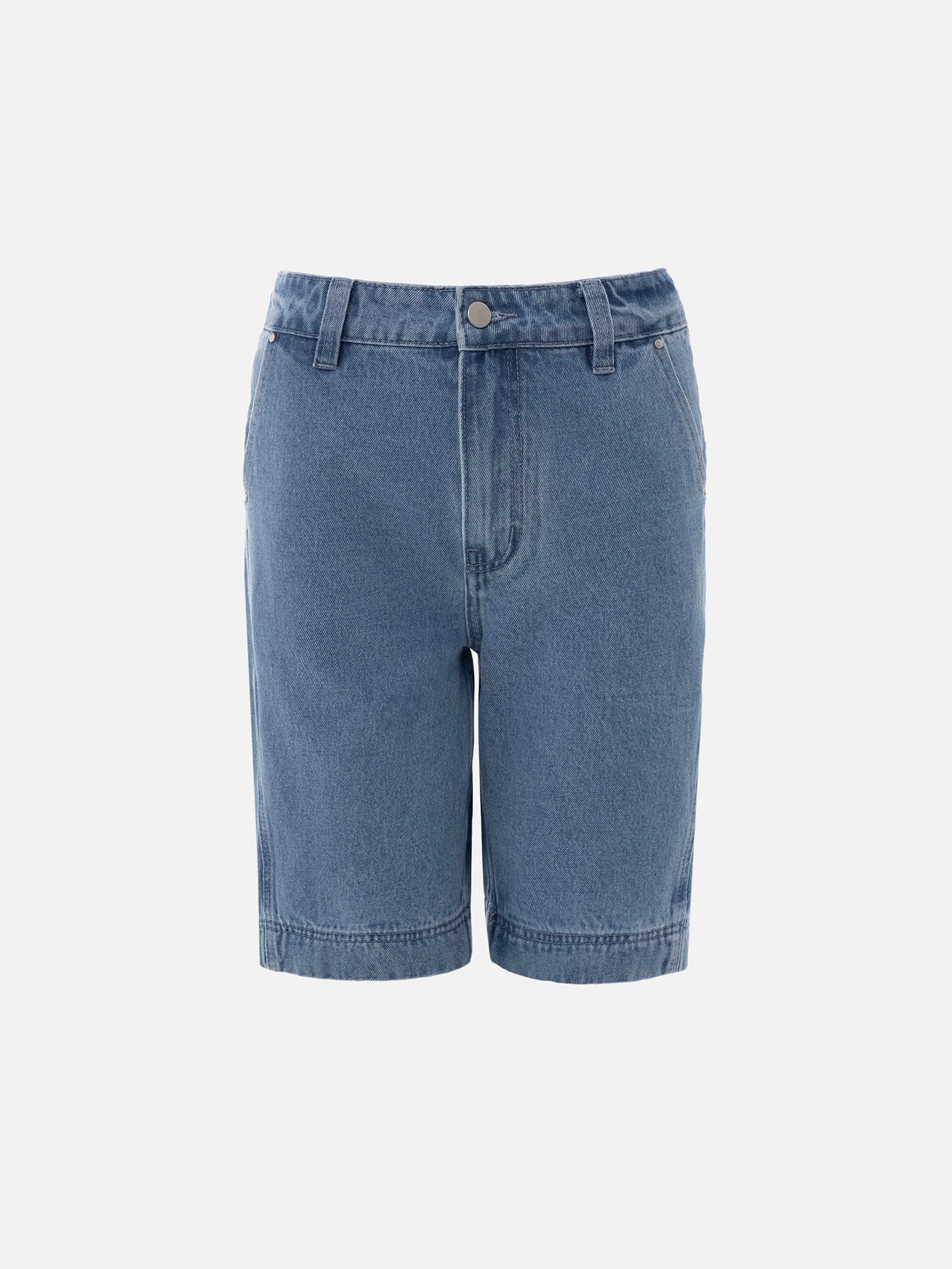 Lockere Jeans-Shorts