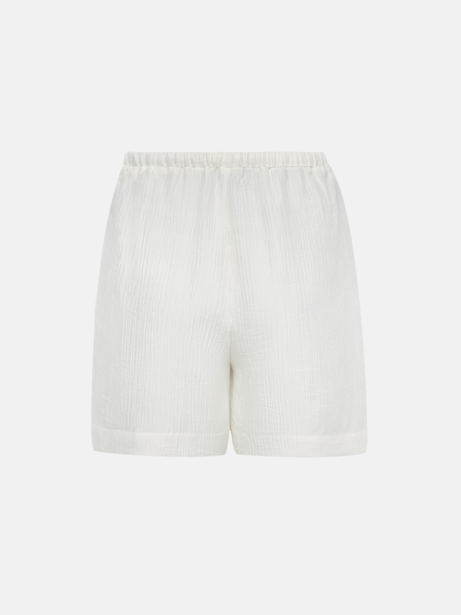 Shorts aus strukturiertem Stoff