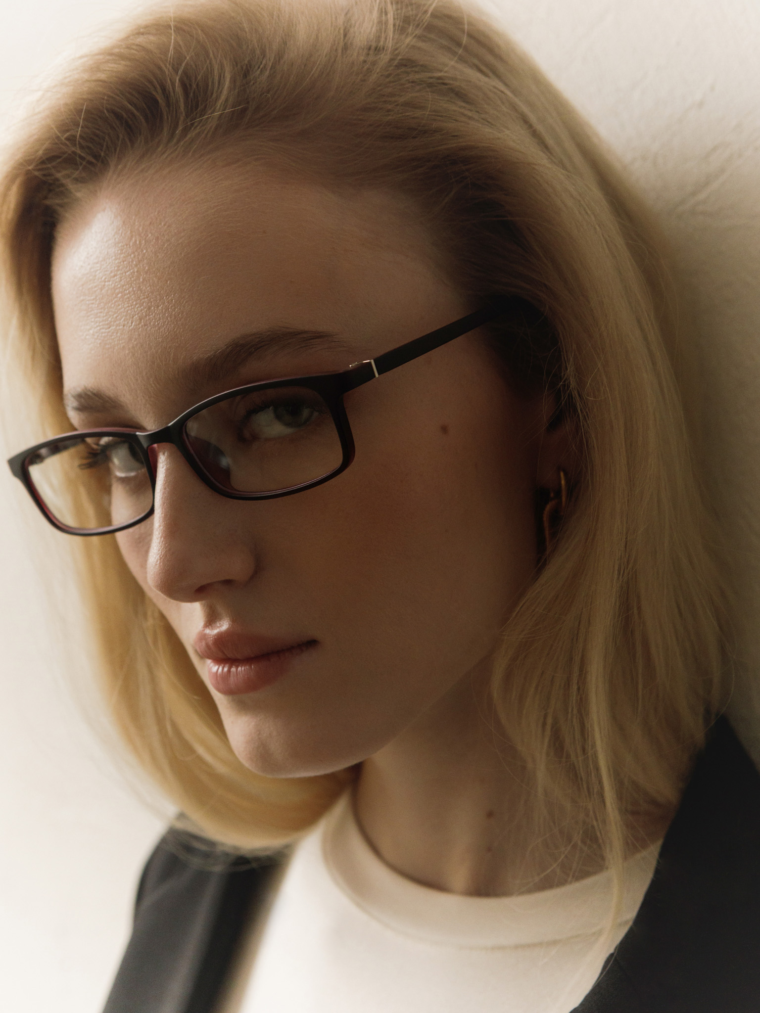 Rectangular shaped decorative glasses