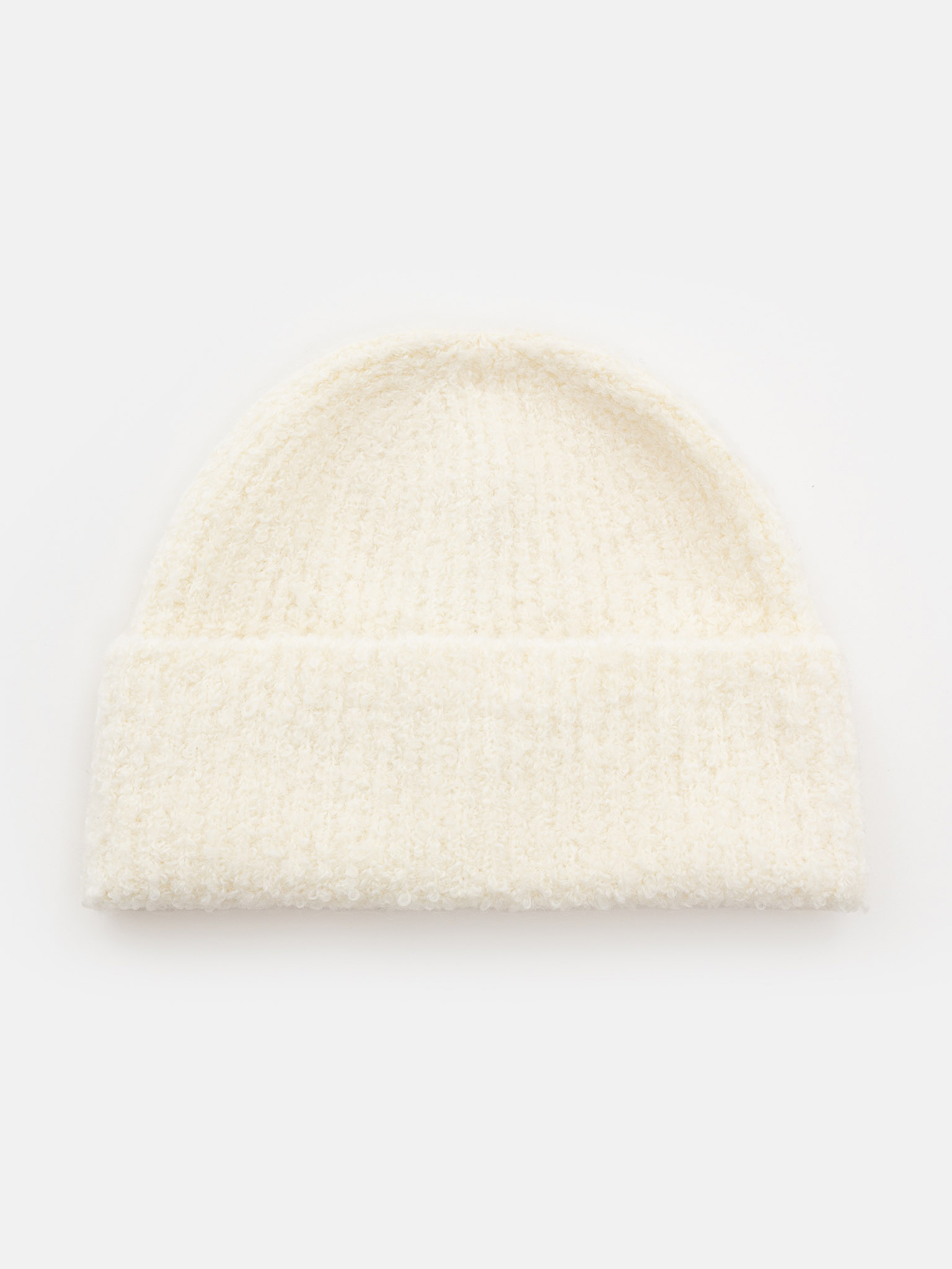 Soft yarn beanie