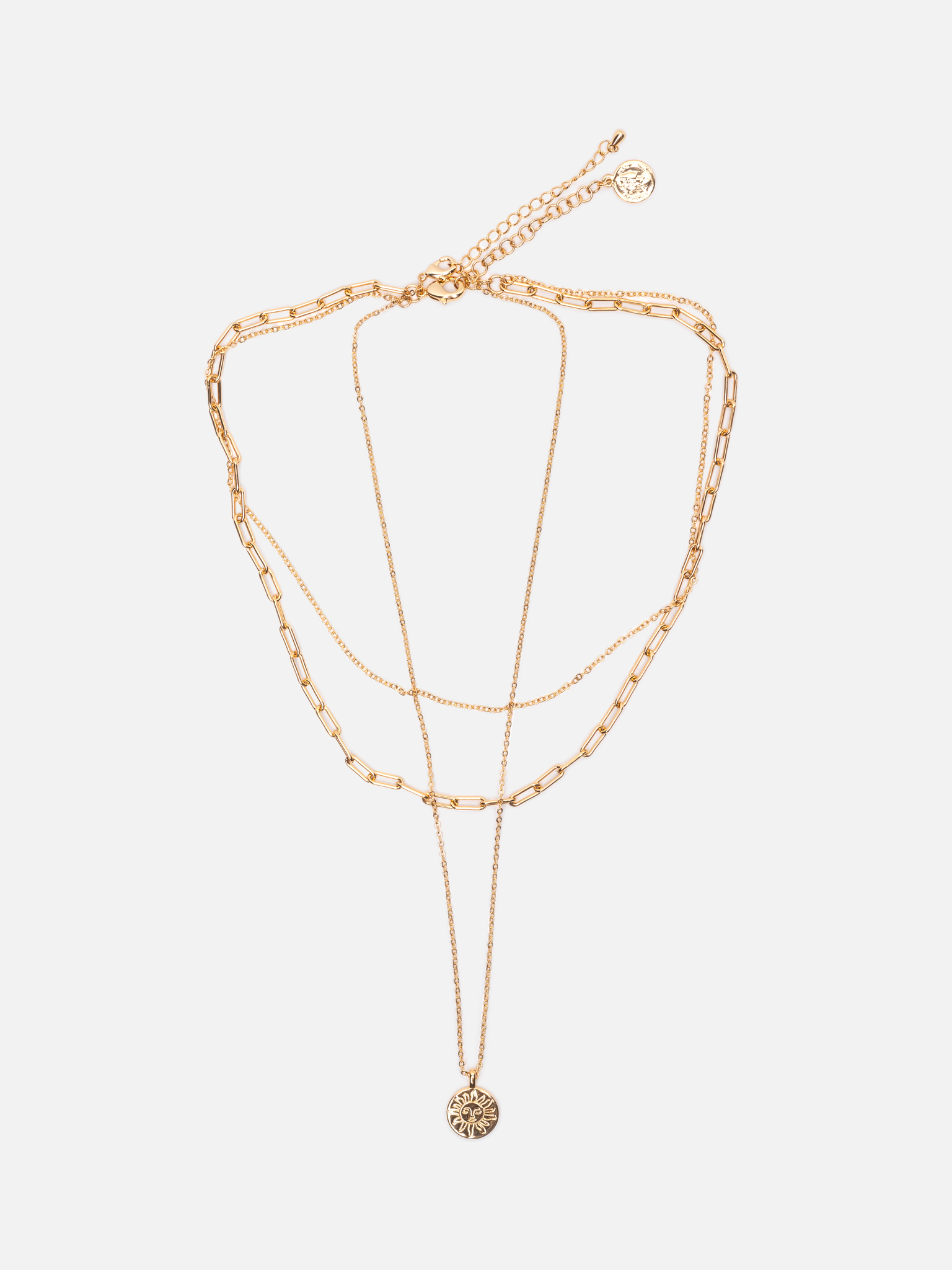 Chain set with tonal pendant