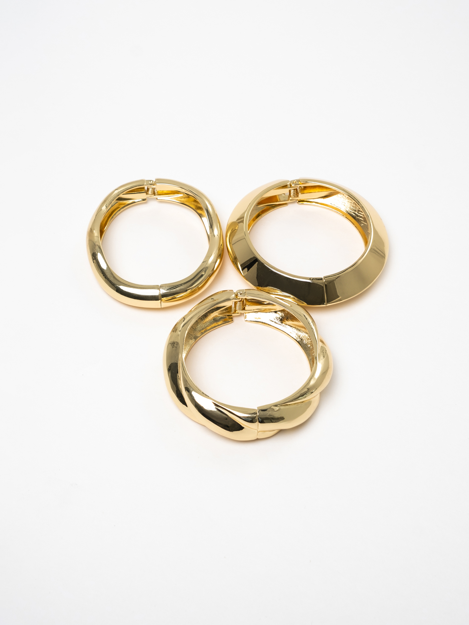 Set of three bracelets