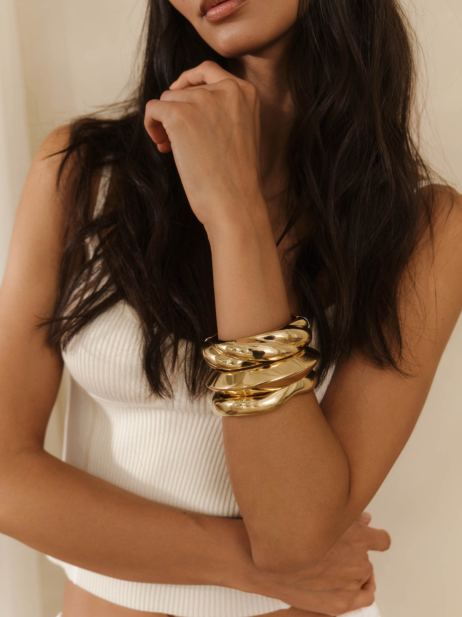 Set of three bracelets