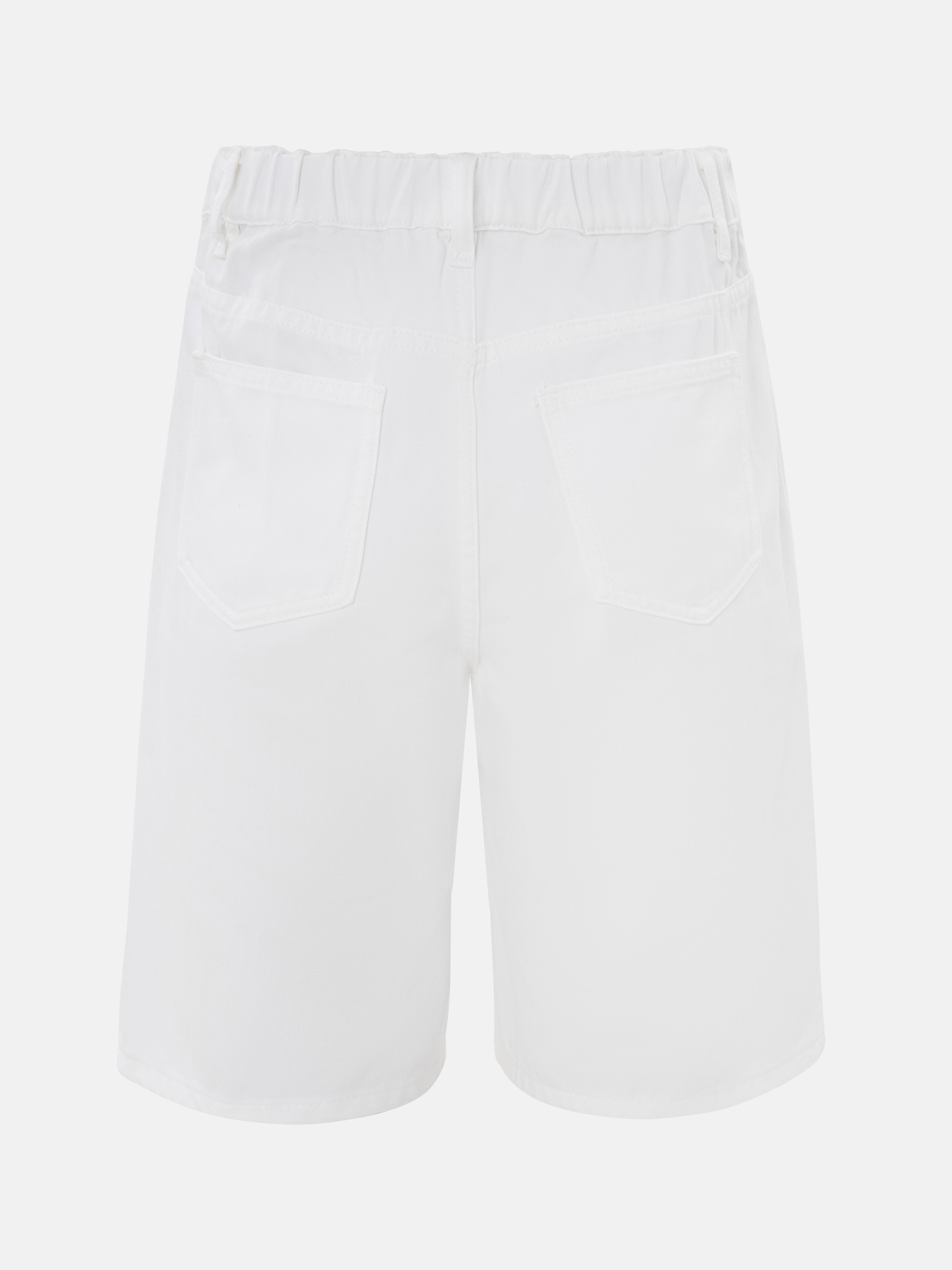 Lockere Shorts aus Denim