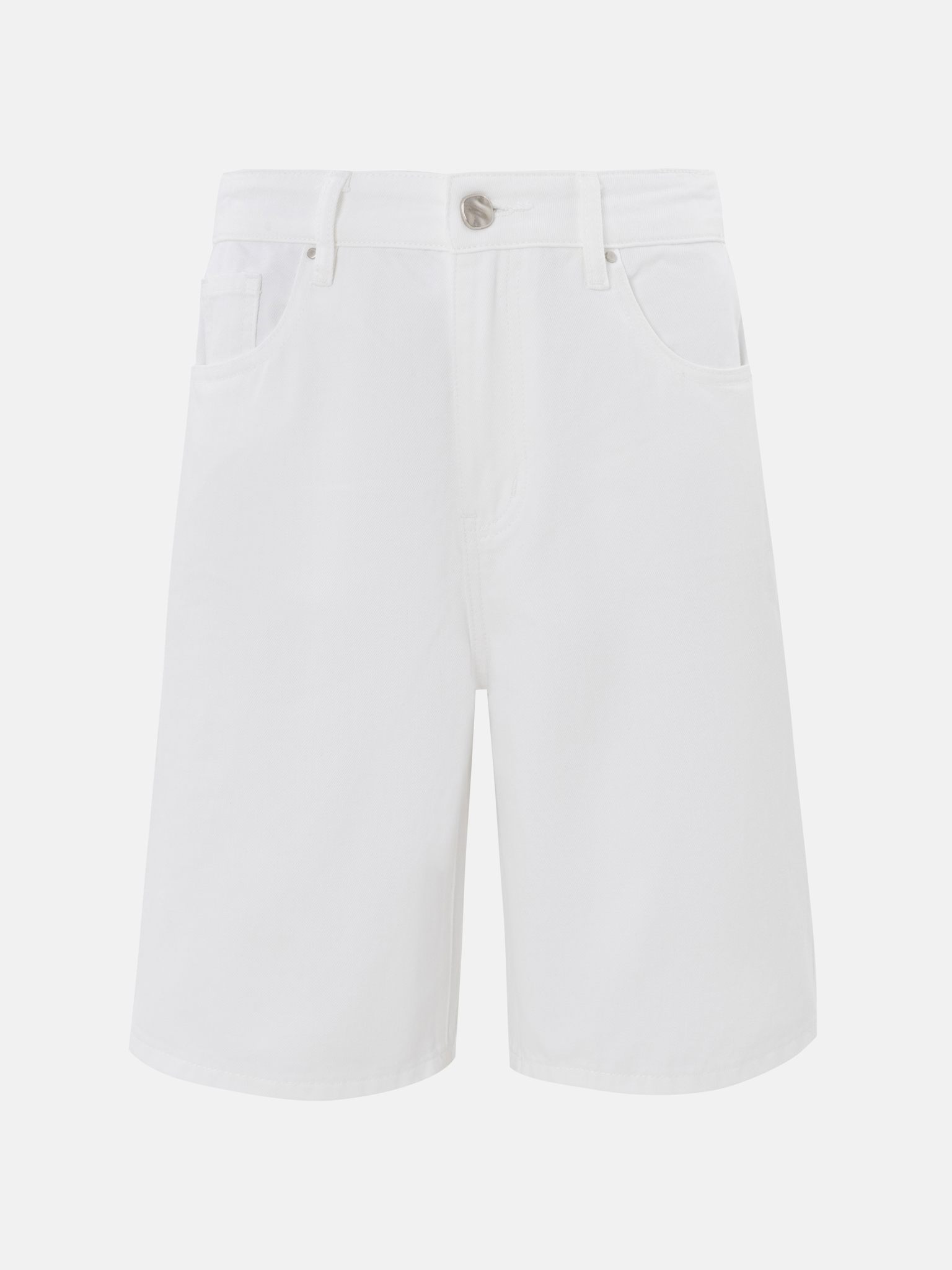 Lockere Shorts aus Denim