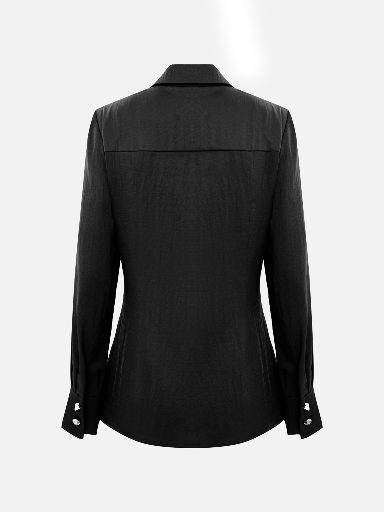 بلوزة مزودة بتقليد ملتف