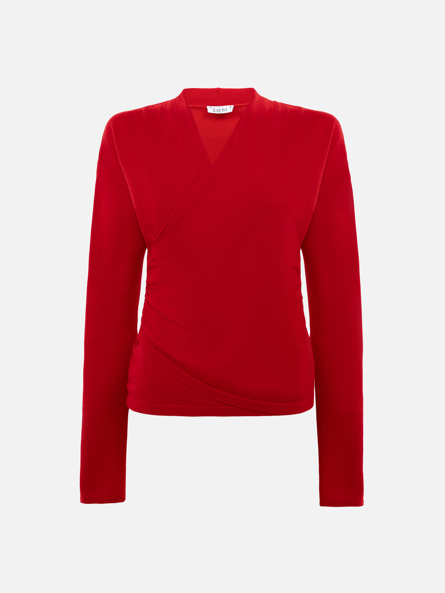 Лонгслив с имитацией запаха