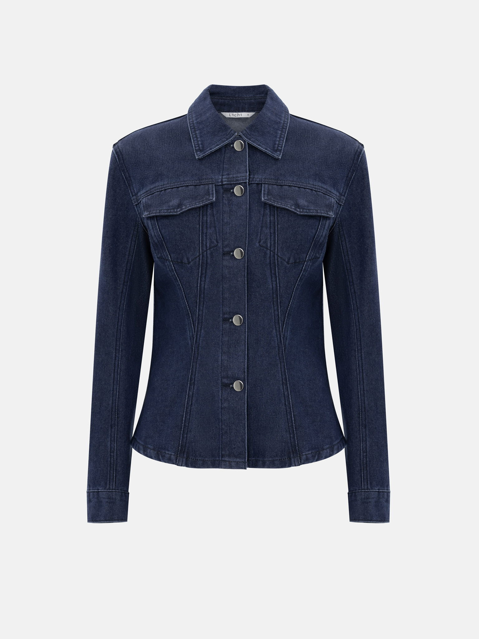 Dopasowana kurtka z denimu