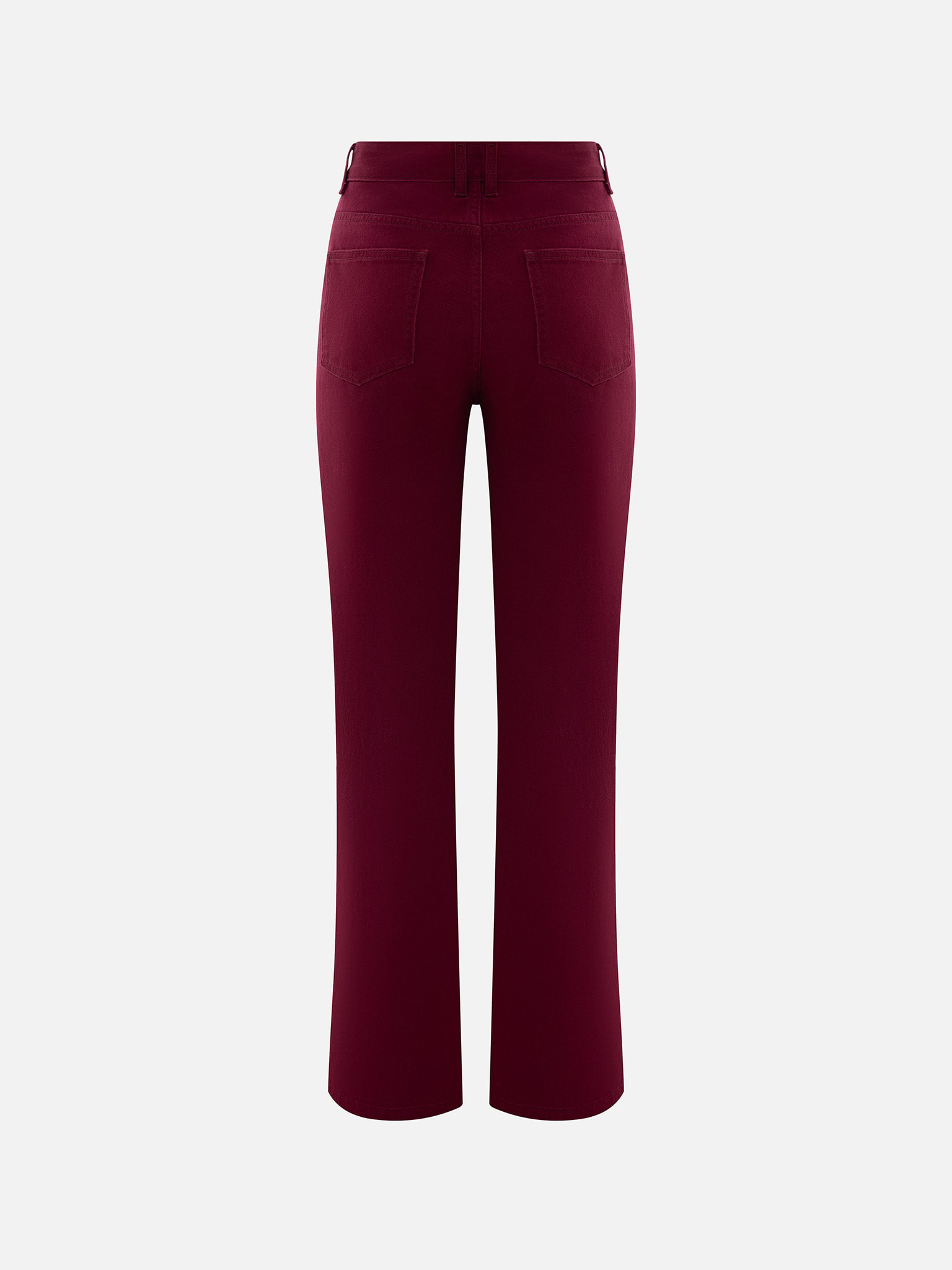 Расклешенные джинсы на средней посадке