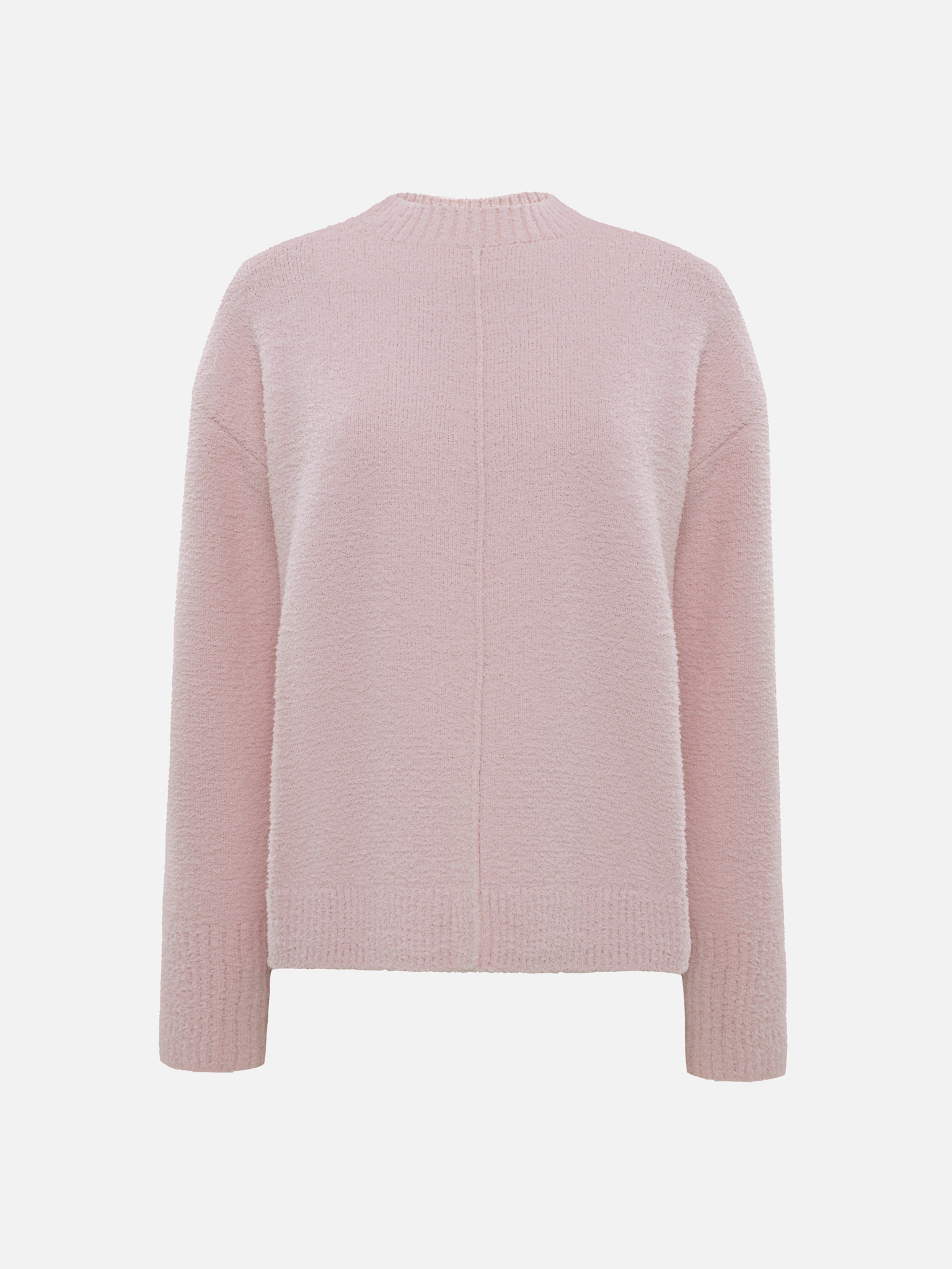 سترة محبوكة ذات ملمس مميز مع تفاصيل مضلعة