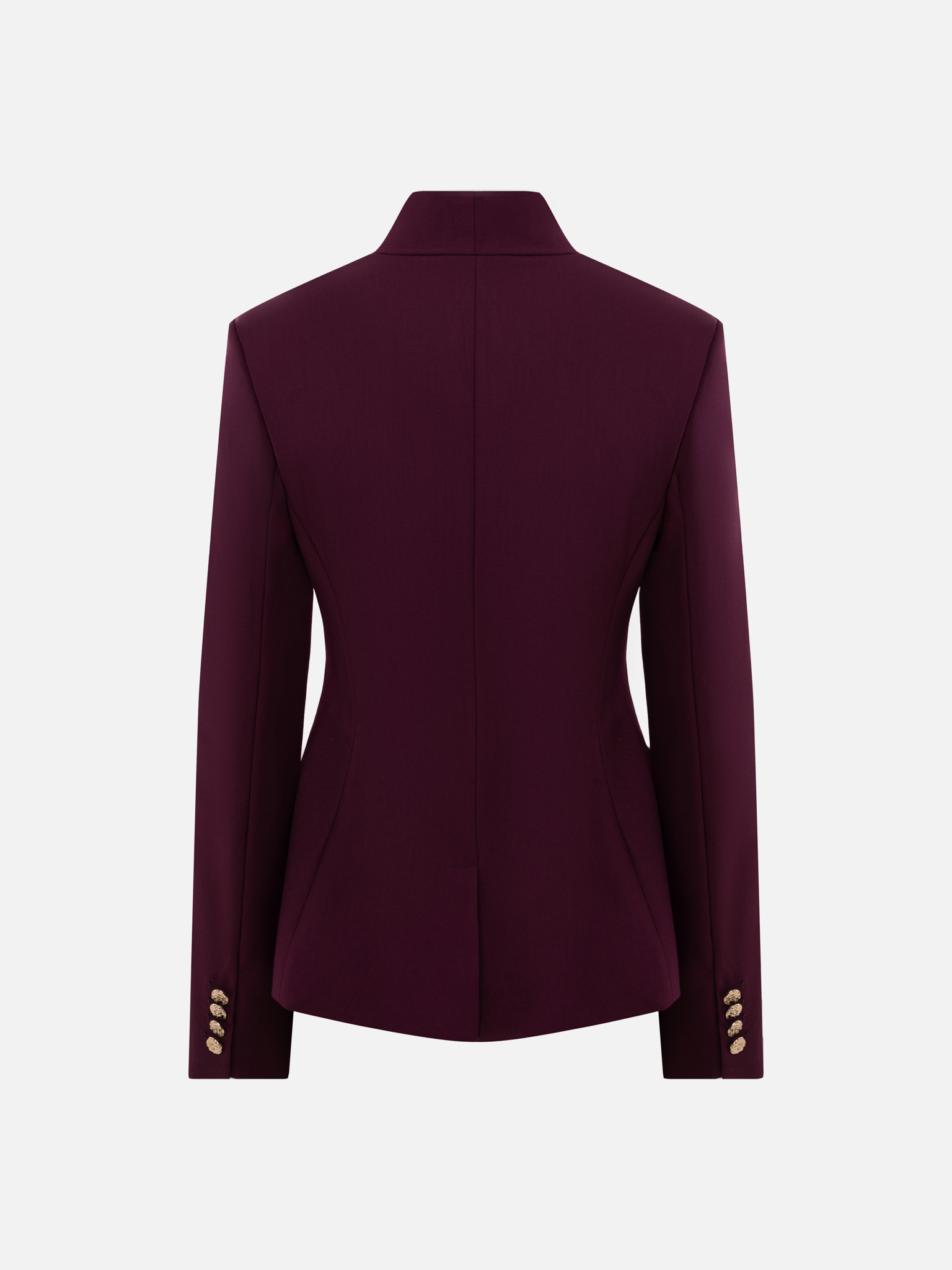 Однобортный жакет с крупными пуговицами