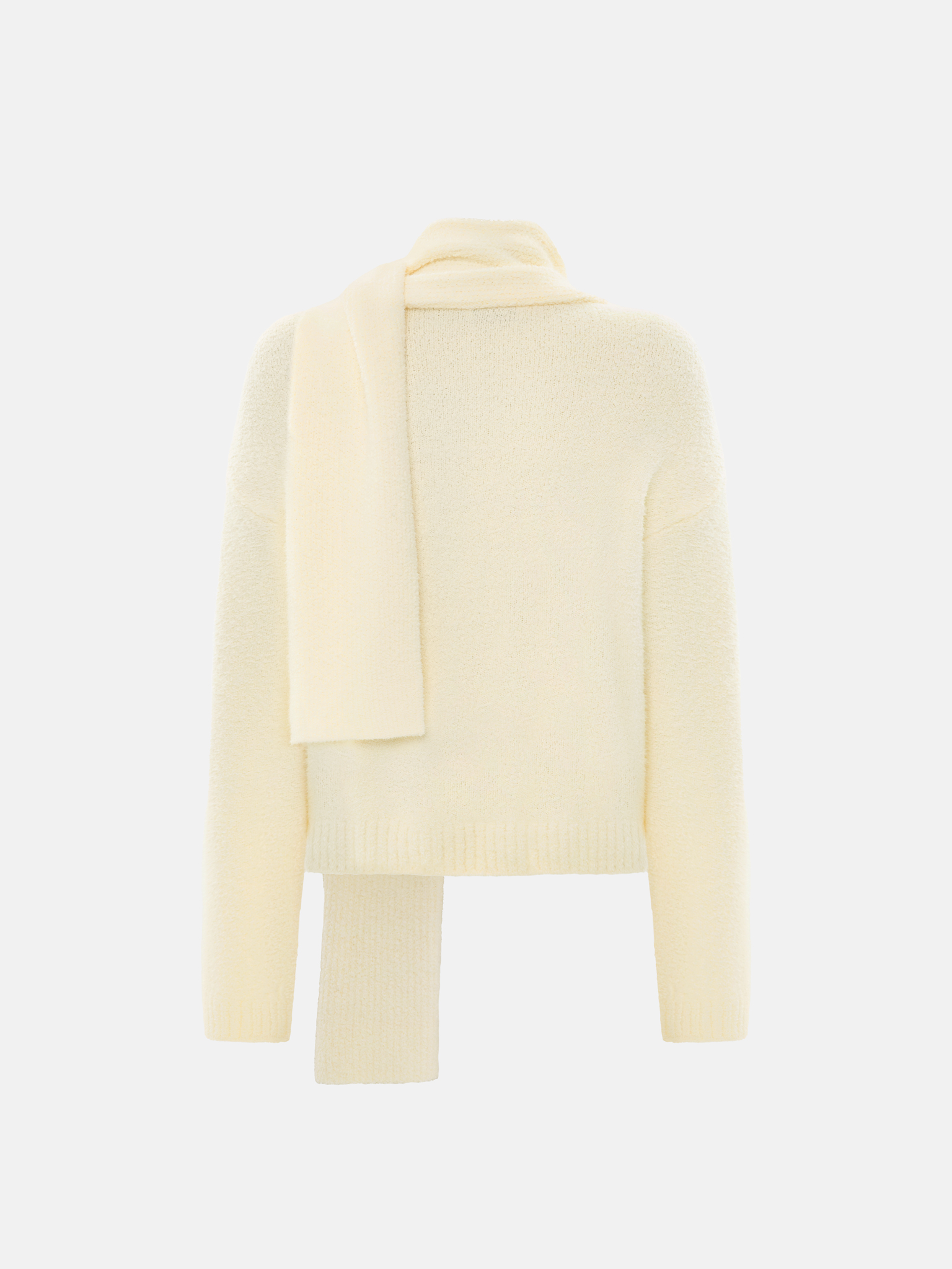 Strickjacke mit passendem Schal