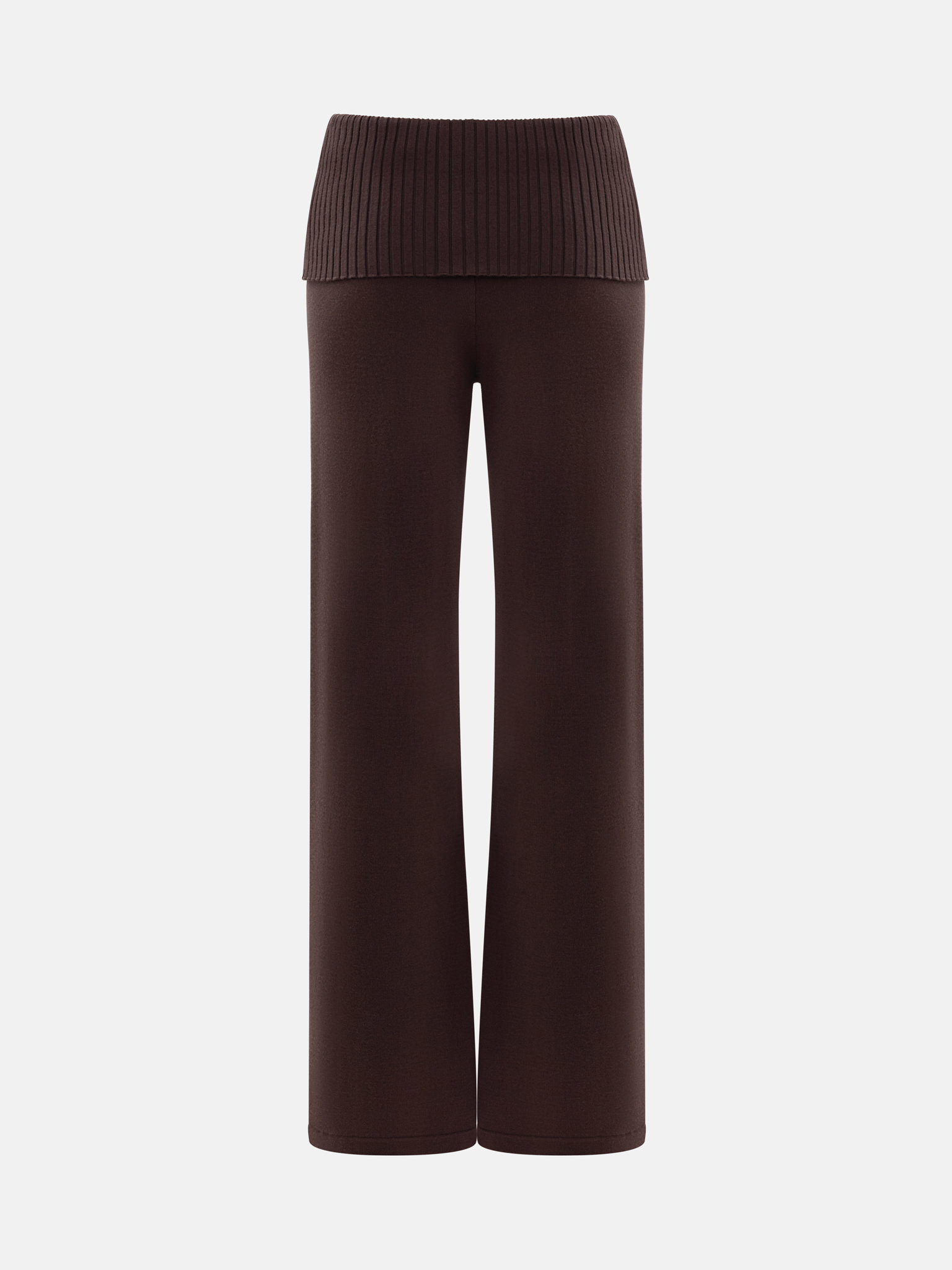 Ausgestellte Hose aus Strick