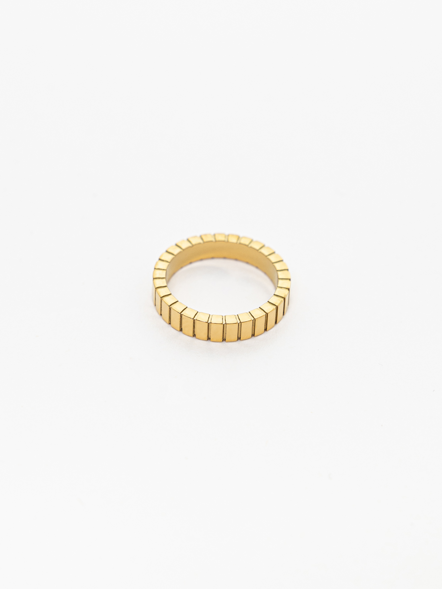 Ribbed texture ring