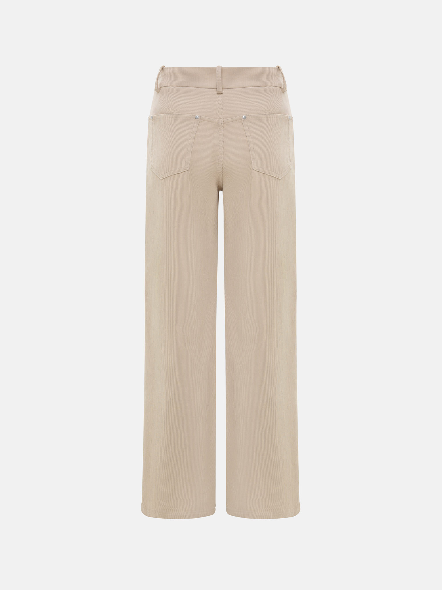Loose-fitting corduroy trousers