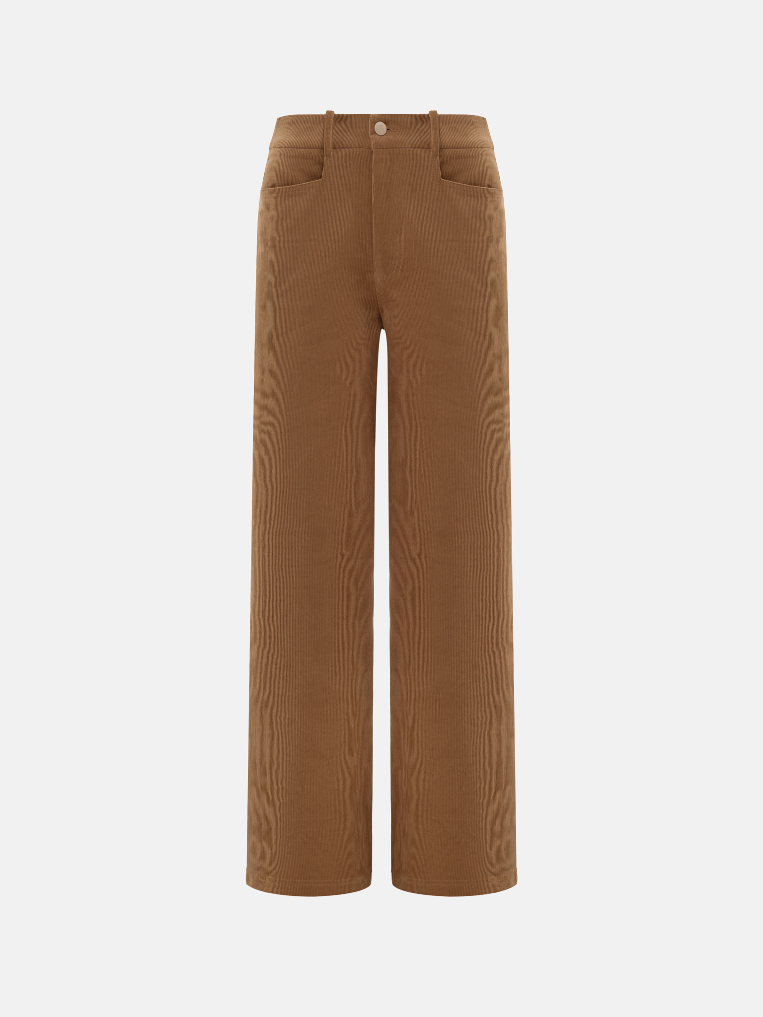 Loose-fitting corduroy trousers