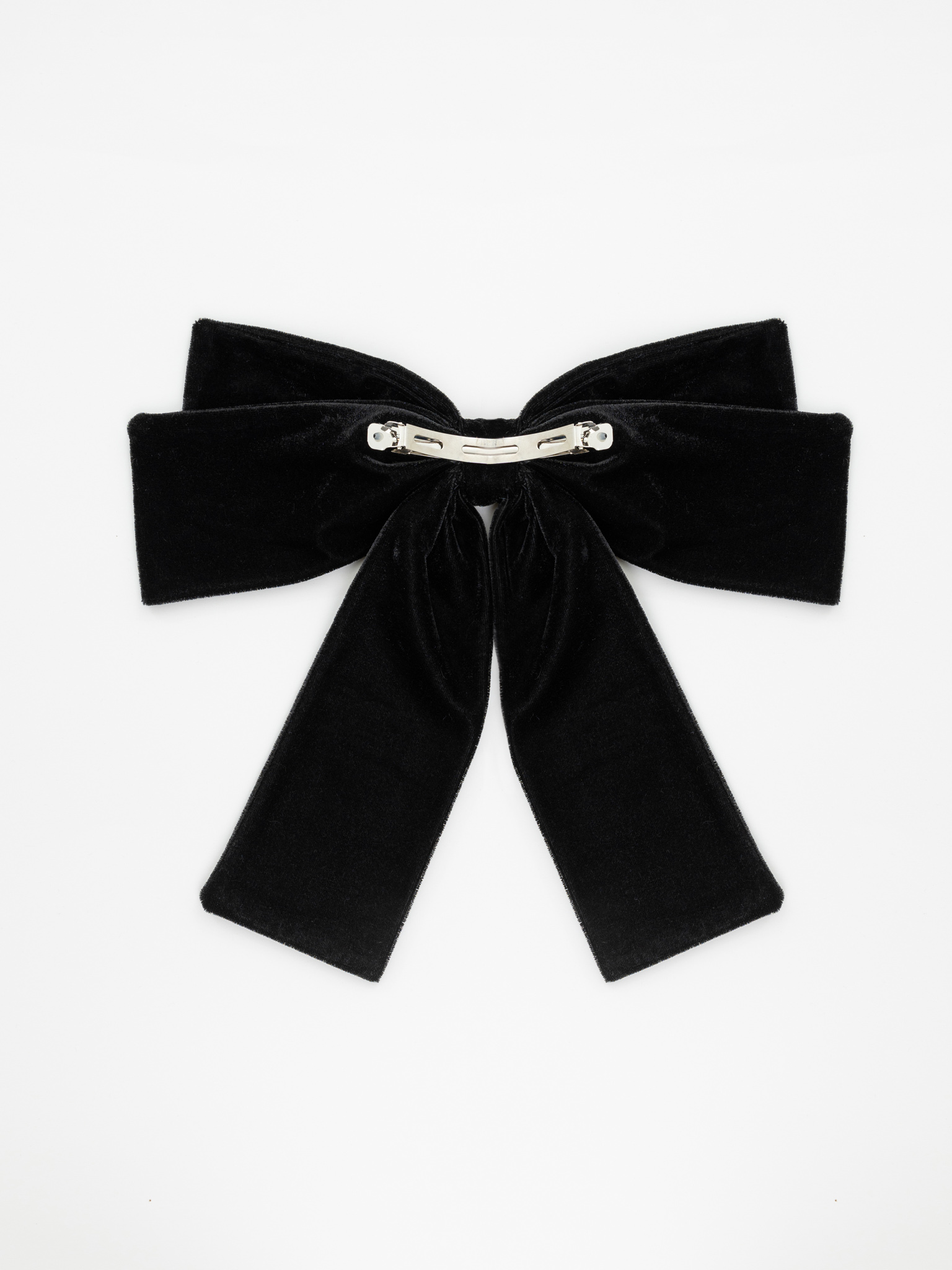 Velvet hair bow