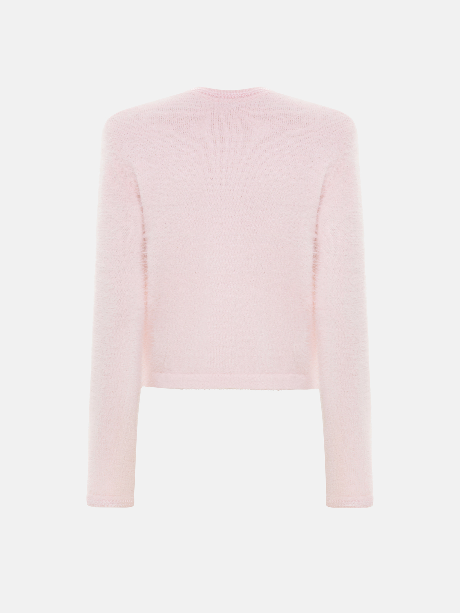 Кардиган из трикотажа с пушистым ворсом