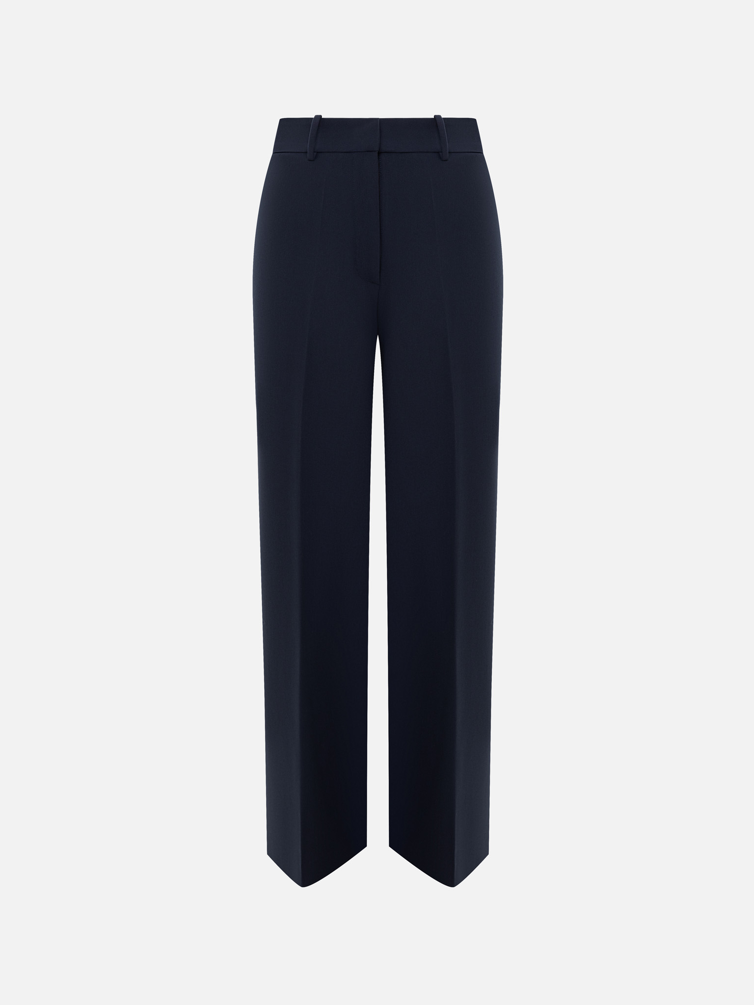 Loose-fitting high-waisted trousers
