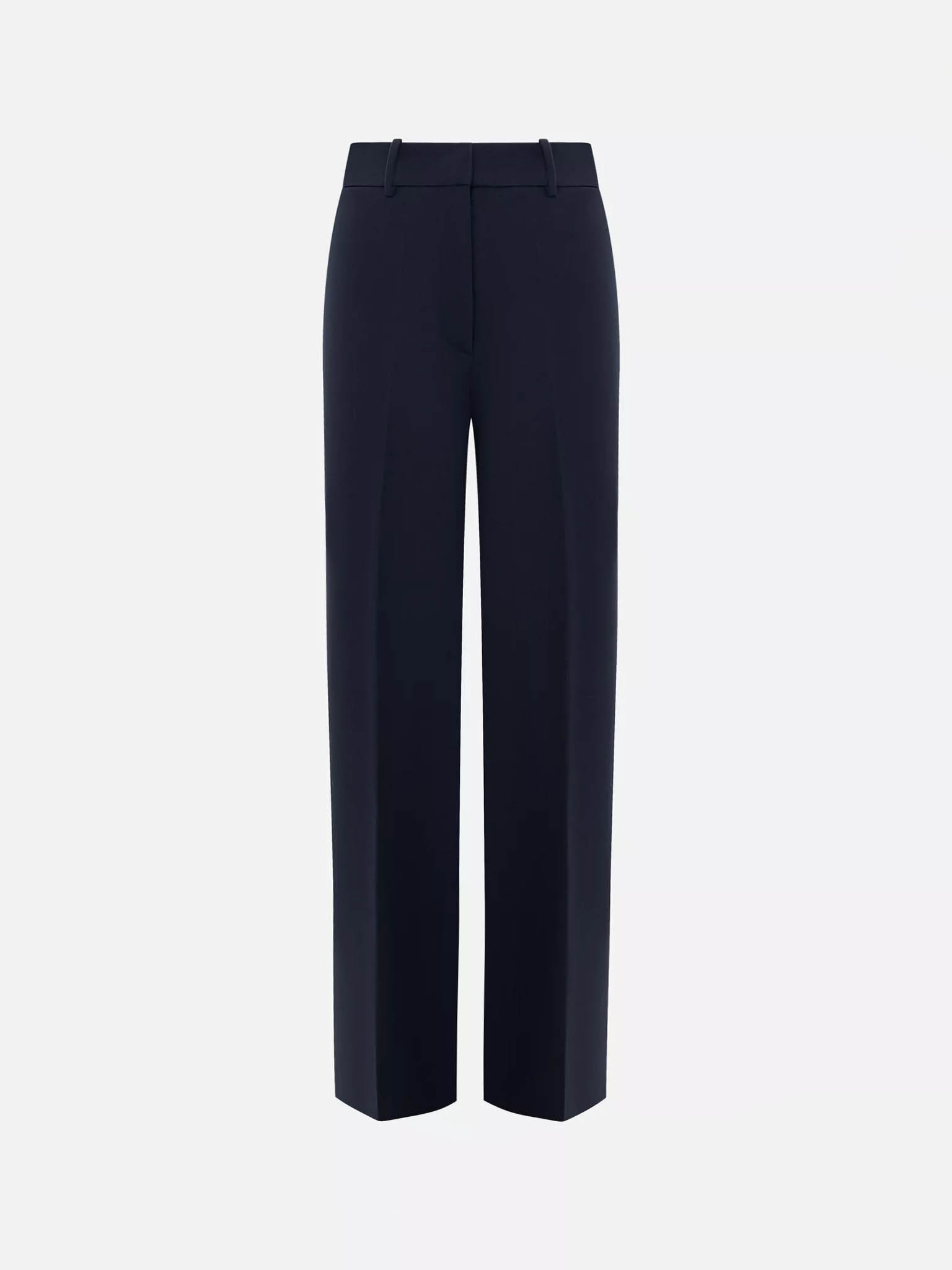 Loose-fitting high-waisted trousers