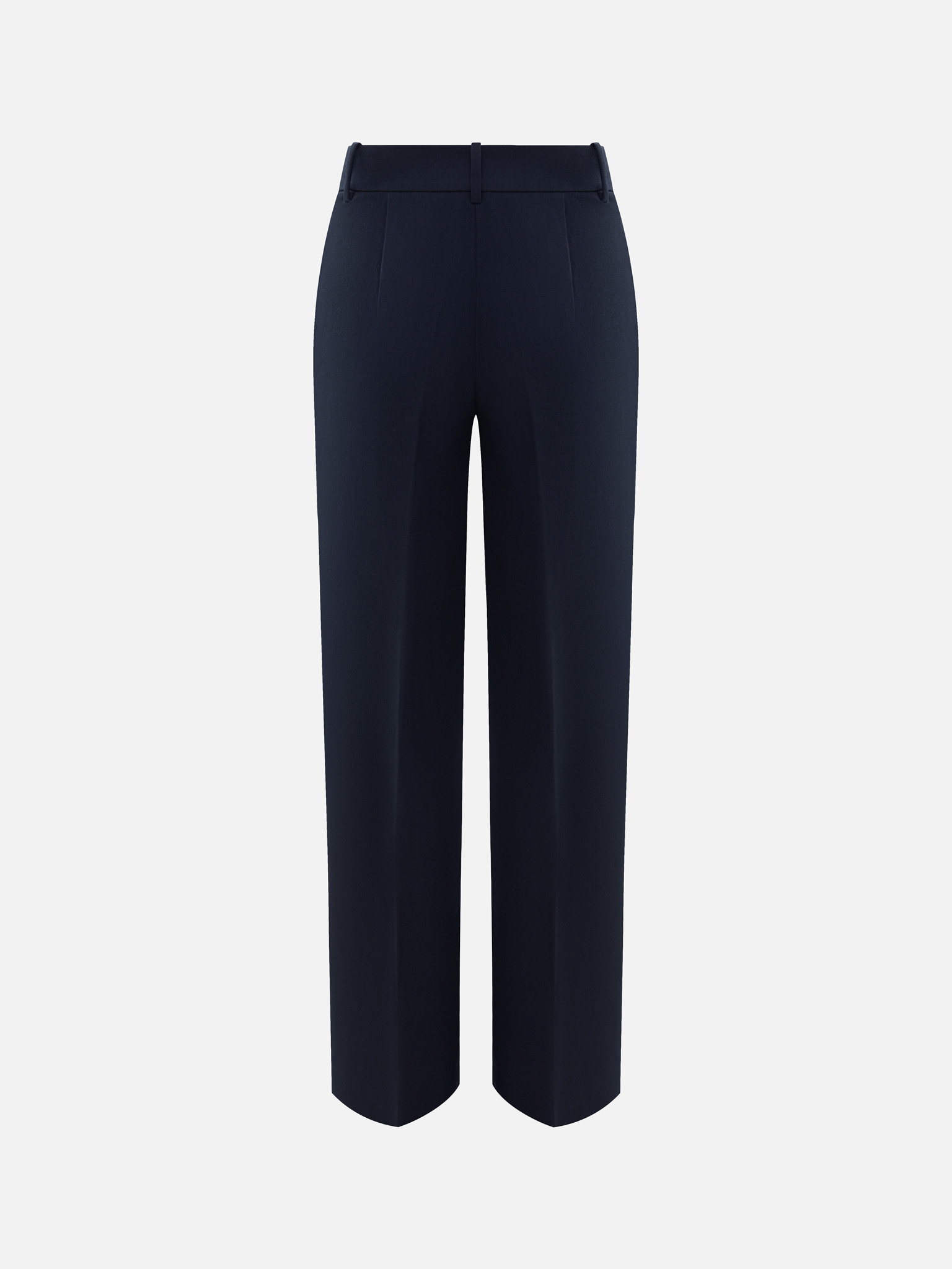Loose-fitting high-waisted trousers