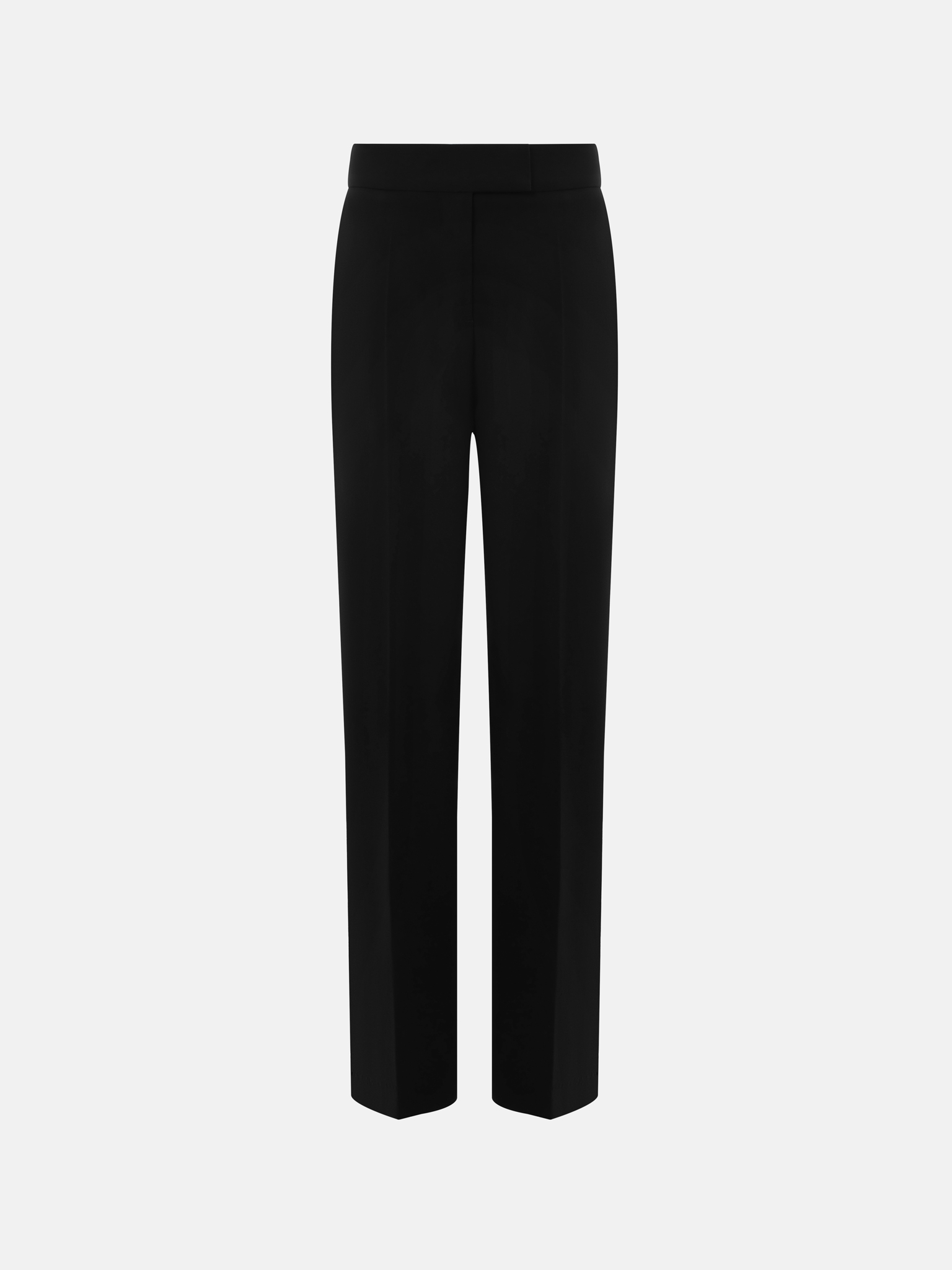 Straight-leg low-rise trousers