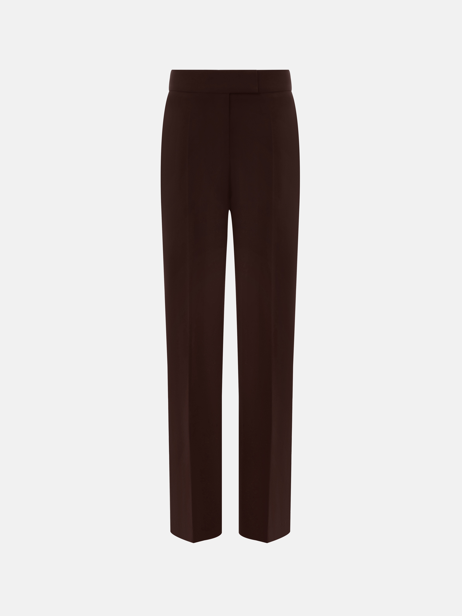Straight-leg low-rise trousers