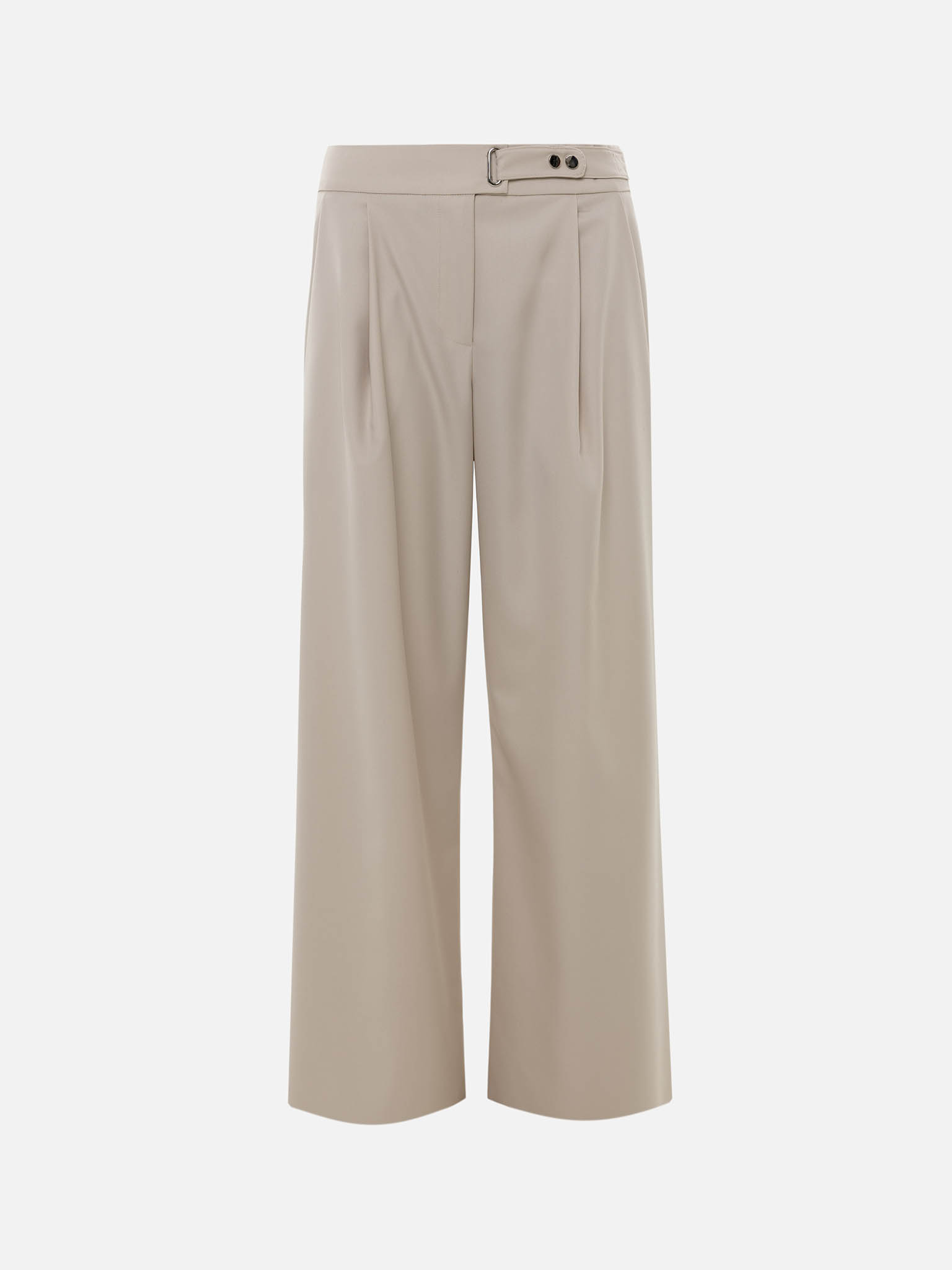 بنطال فضفاض بإغلاق غير متماثل