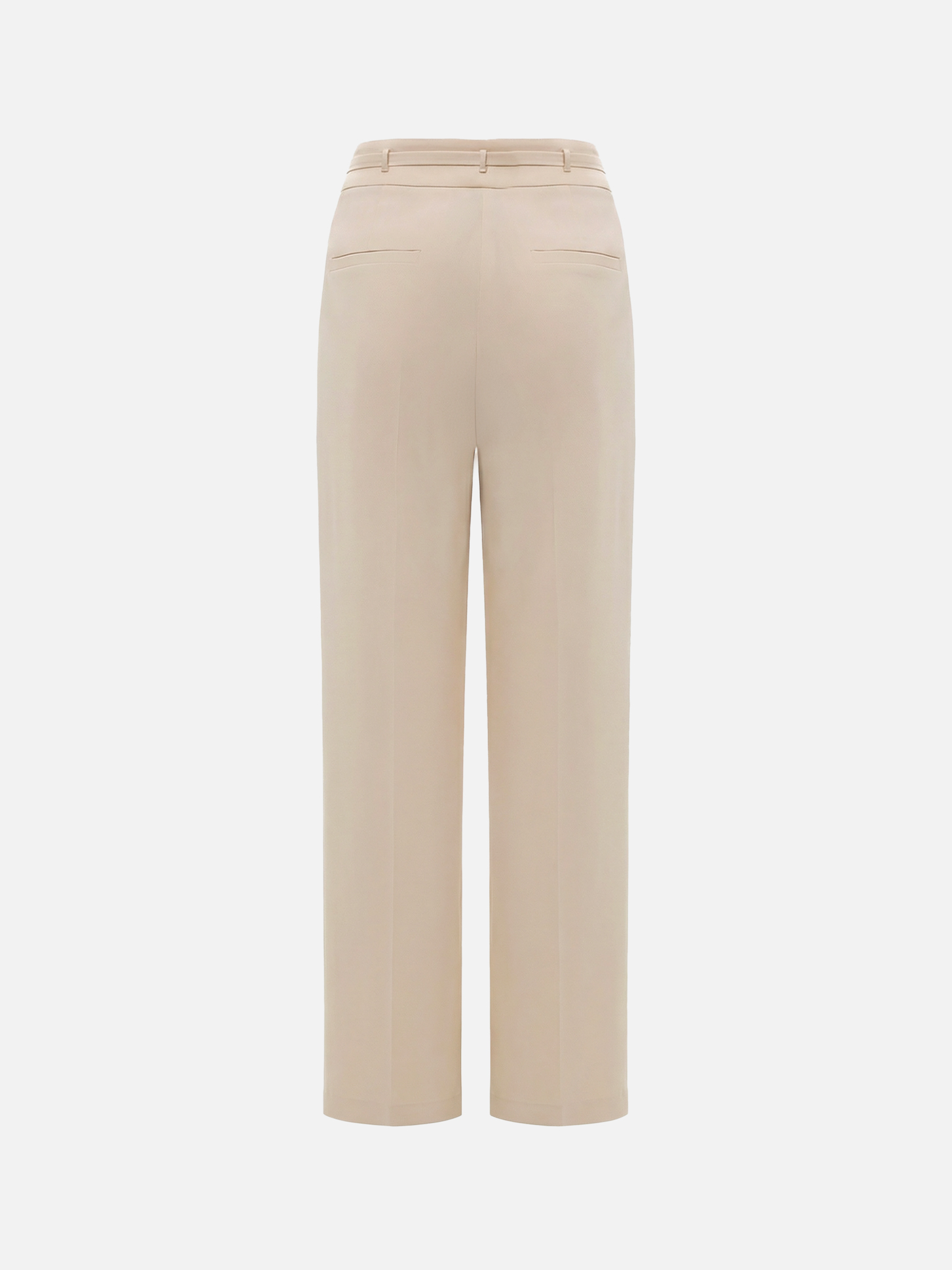 Pantalon ample avec liens à la taille