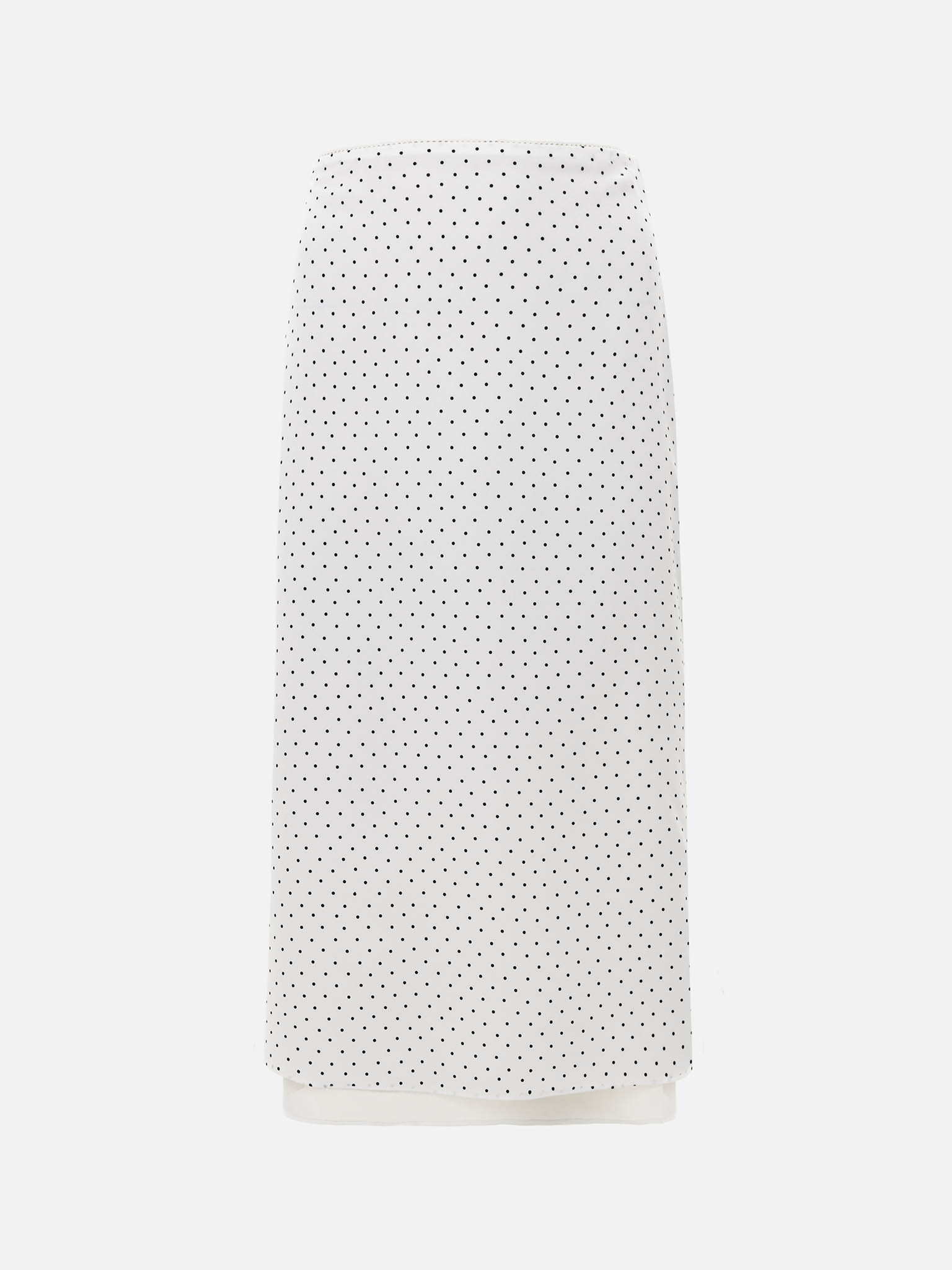 Юбка миди в мелкий горошек