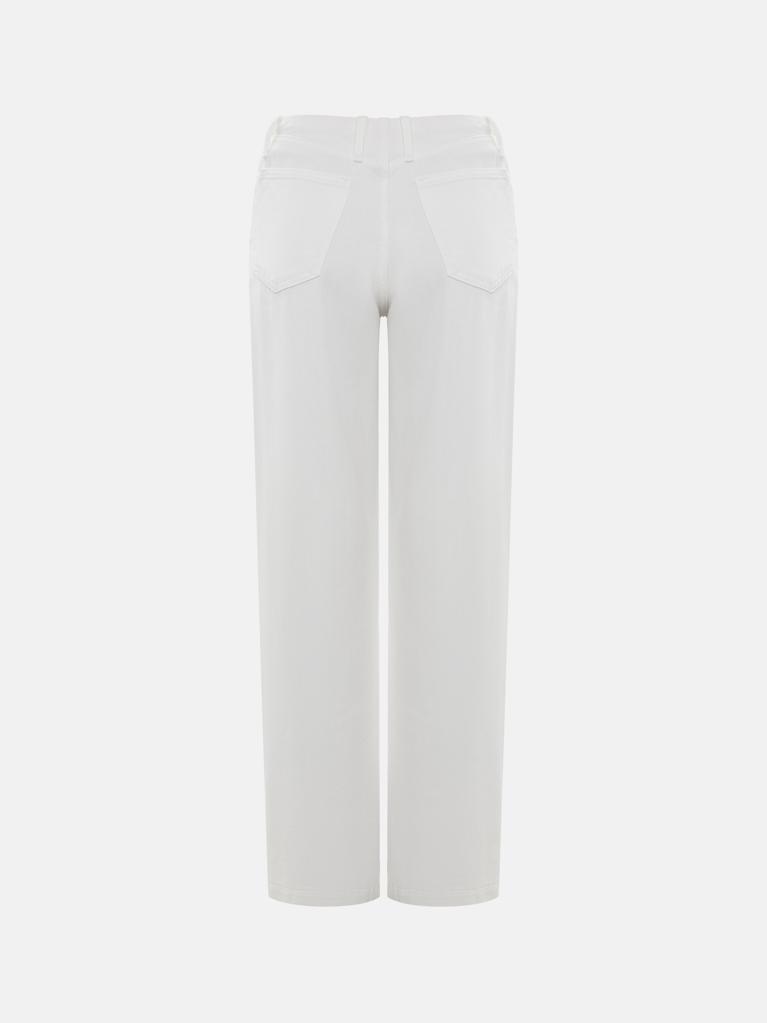 Джинсы прямого кроя на средней посадке