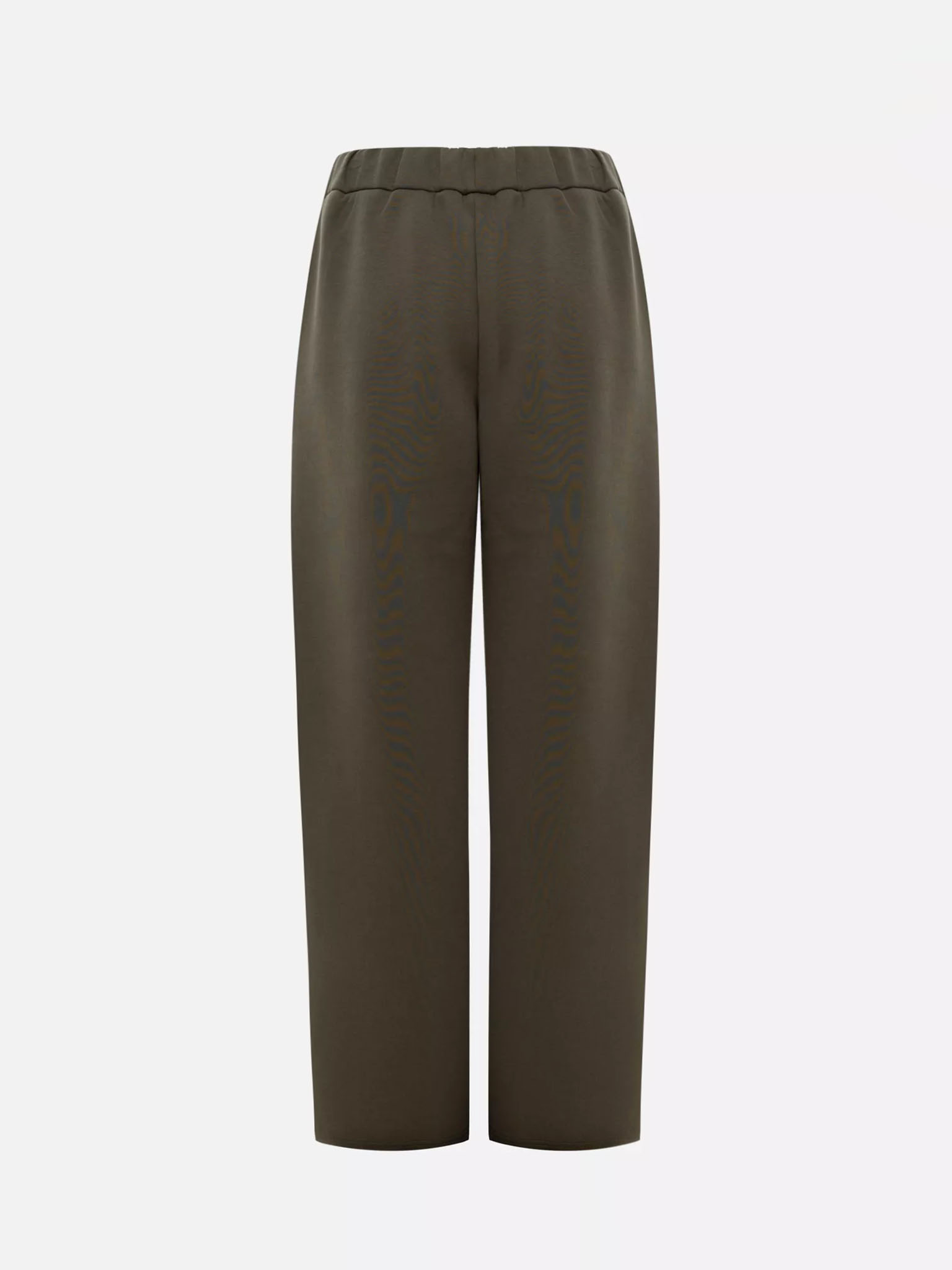 Loose-fit French terry trousers