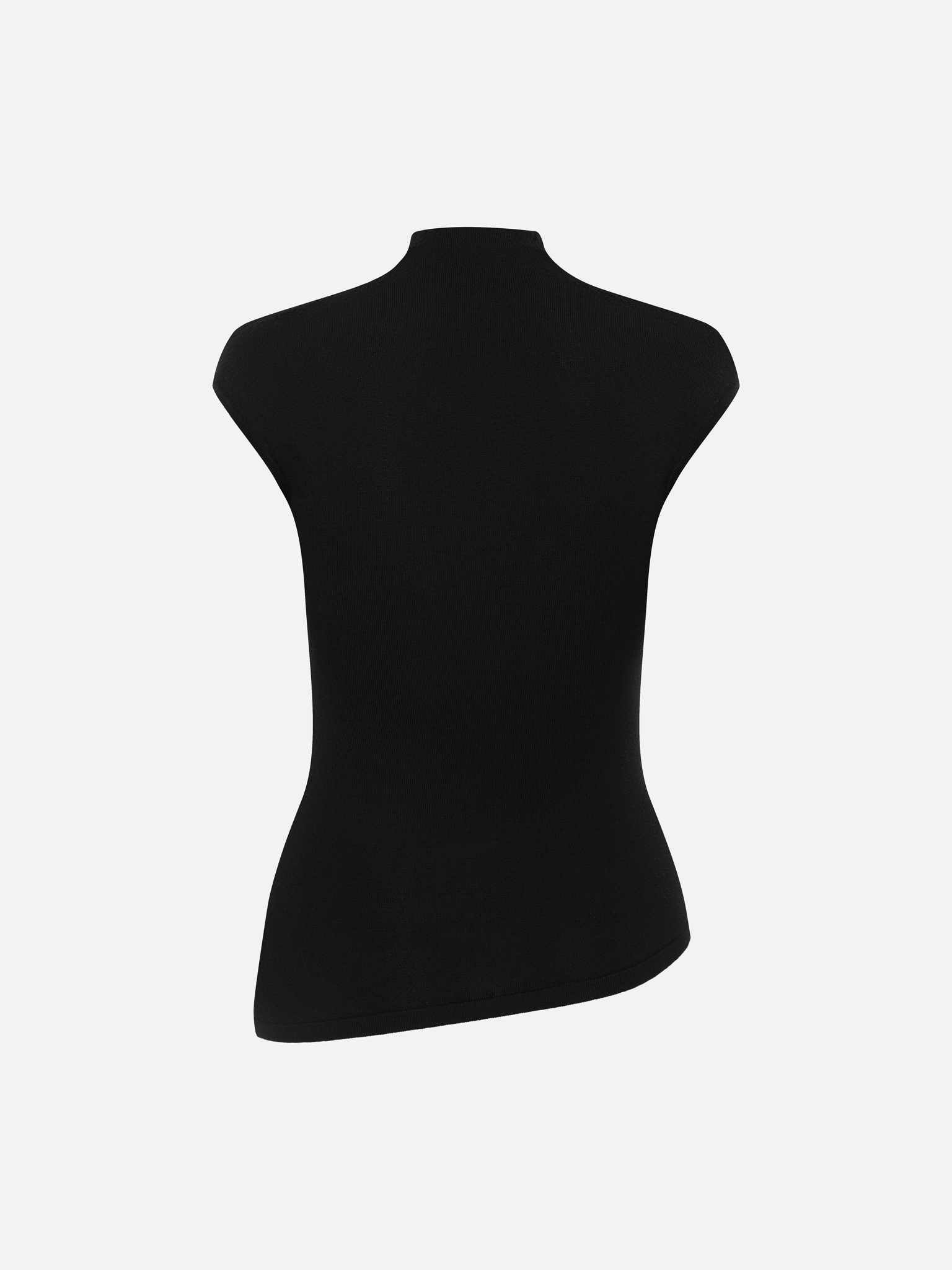 Трикотажный топ из вискозы с металлическим декором