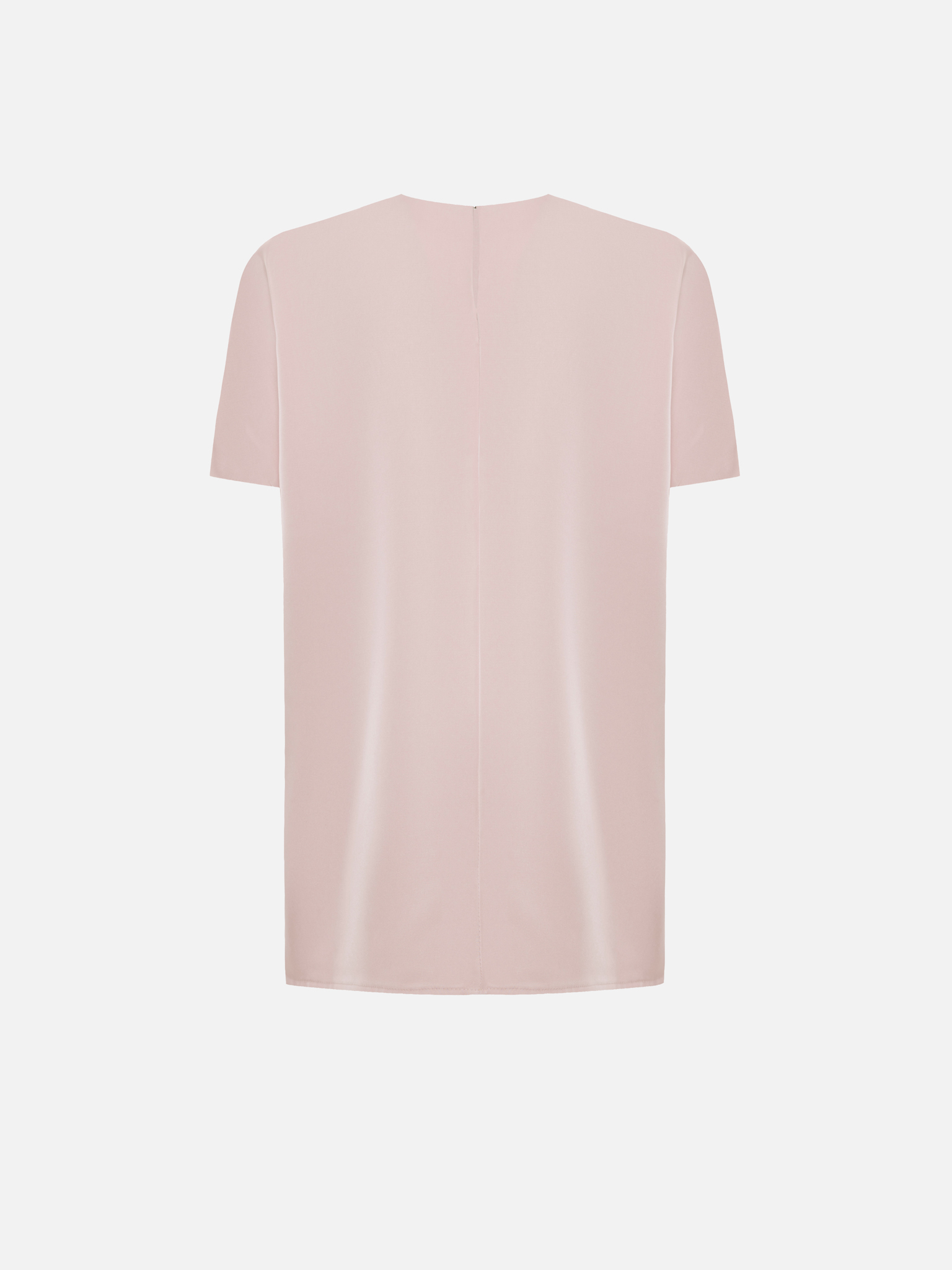 Блуза из гладкой ткани с цельнокройными рукавами