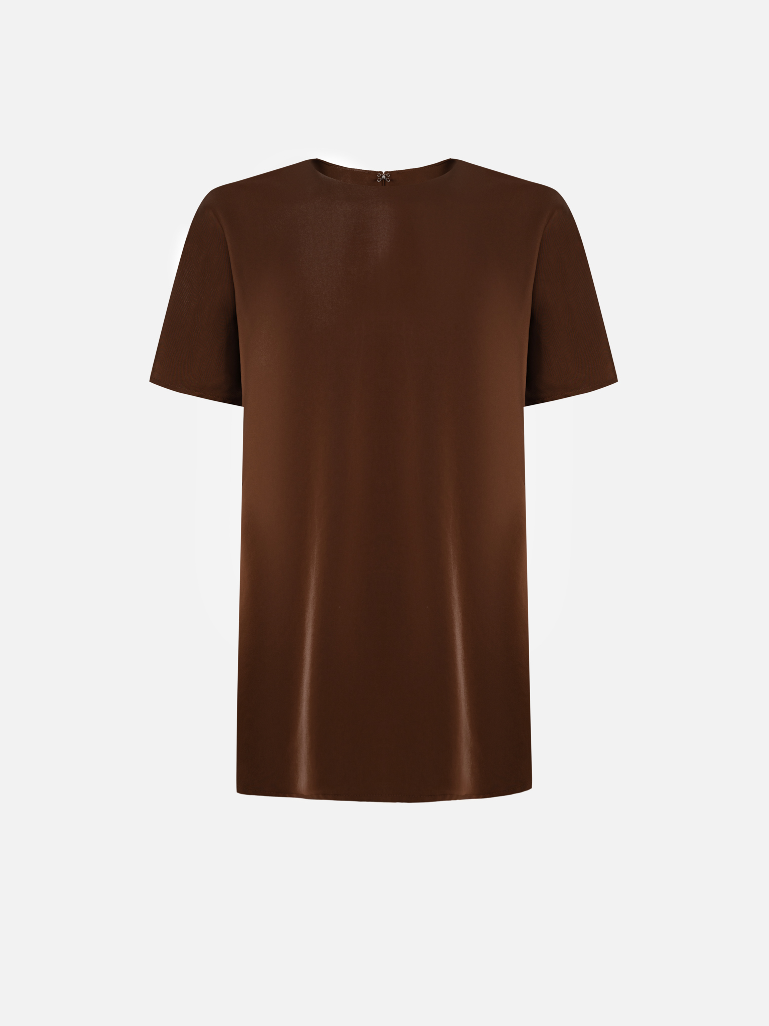 Блуза из гладкой ткани с цельнокройными рукавами