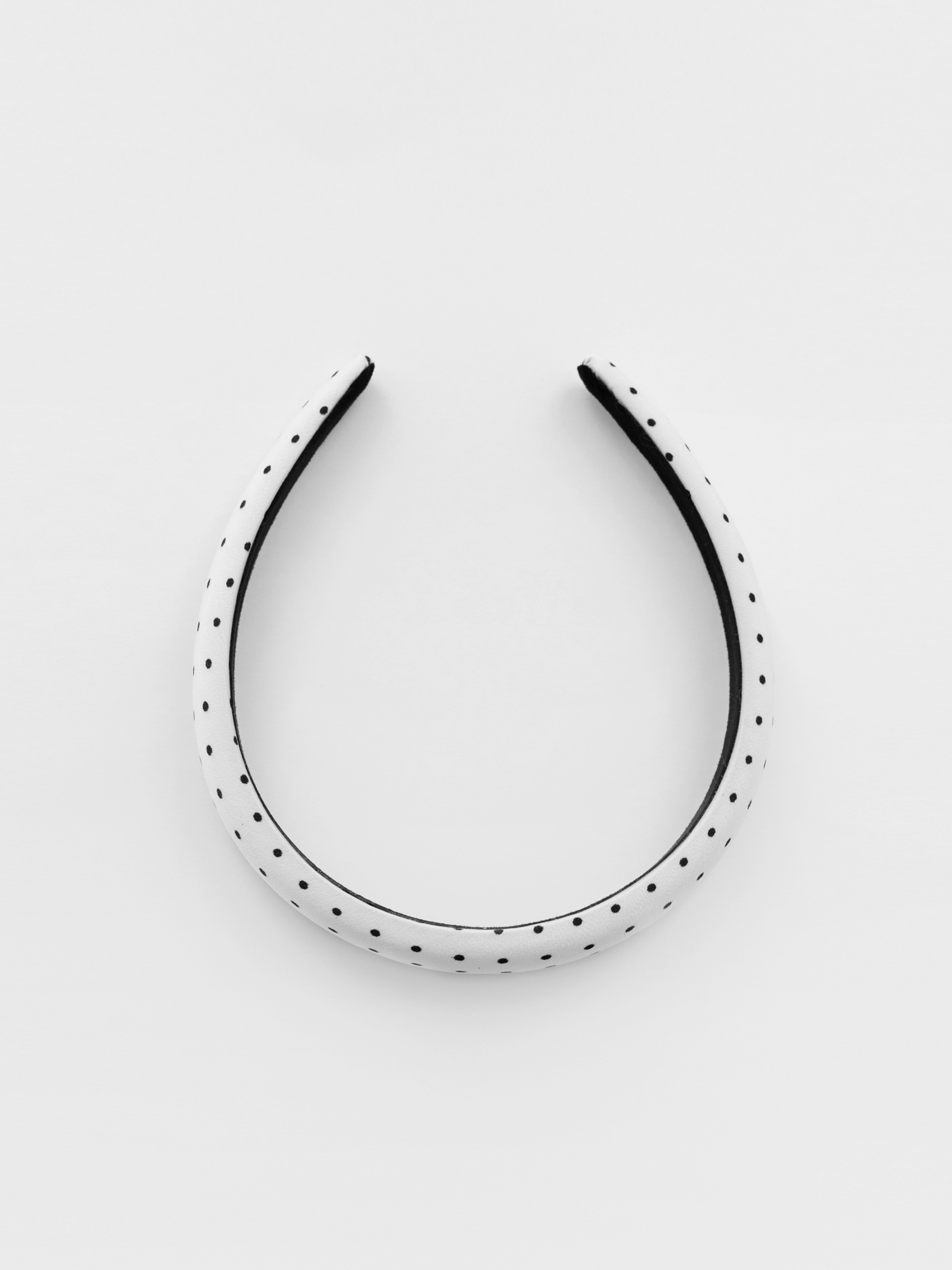 Bandeau volumineux à pois