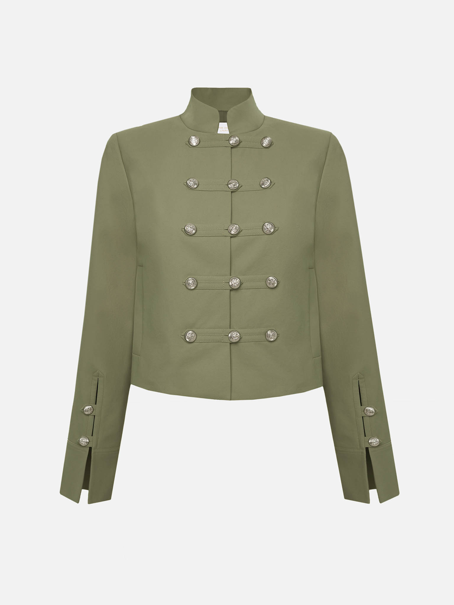 Жакет в гусарском стиле с золотистыми пуговицами