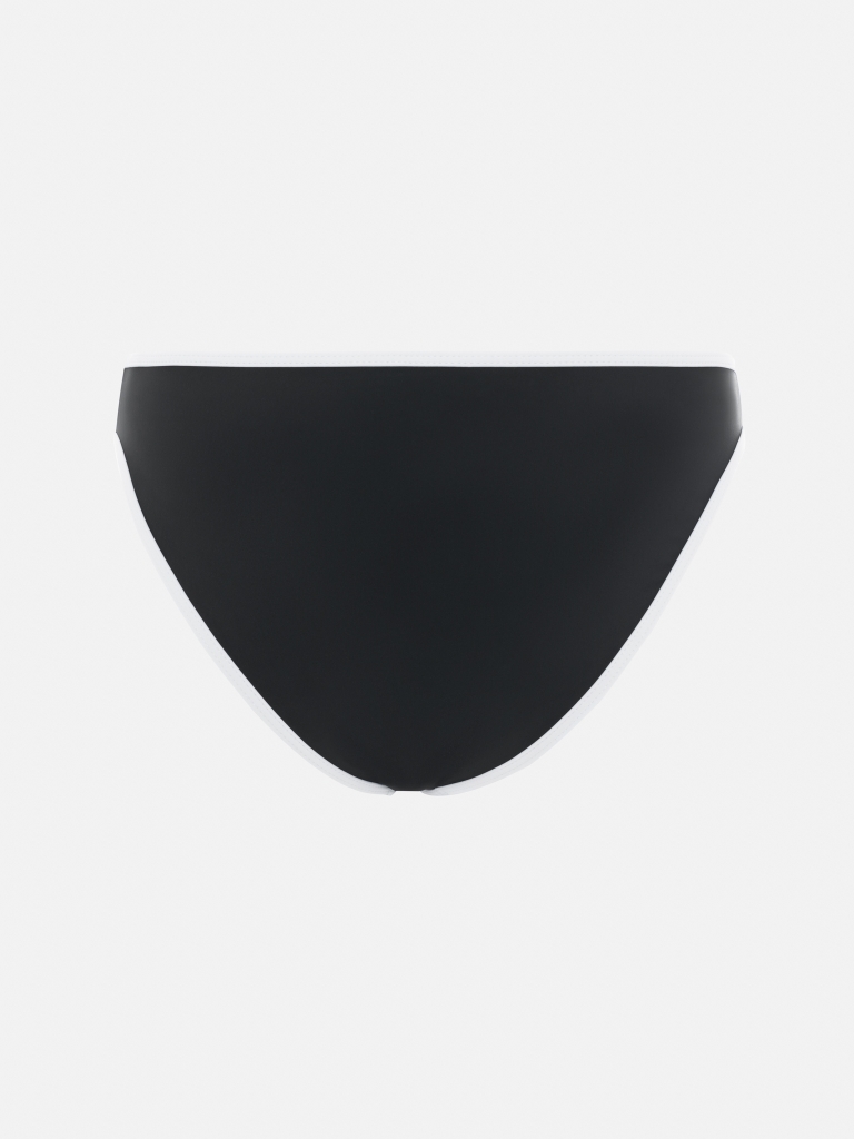 Bikini bottoms with contrasting edge