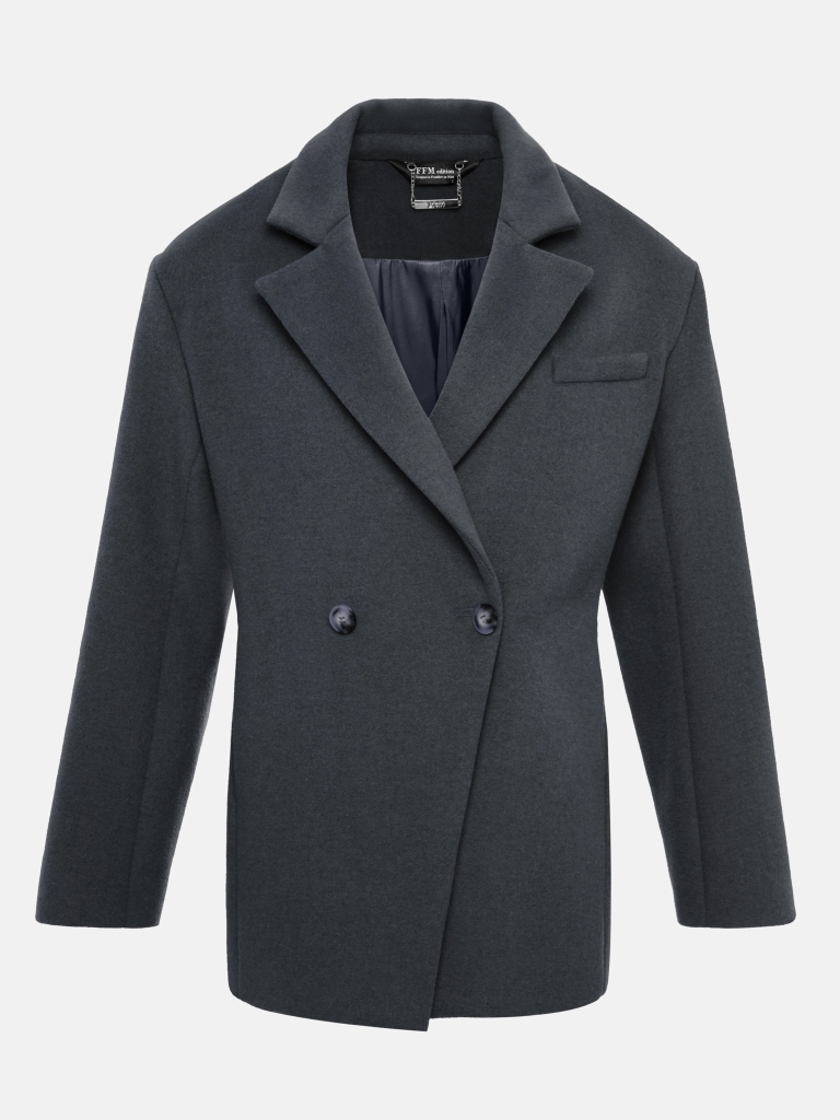 Cropped jacket coat
