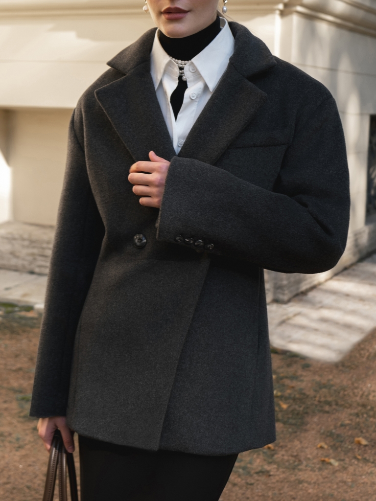 Cropped jacket coat :: LICHI - Online fashion store