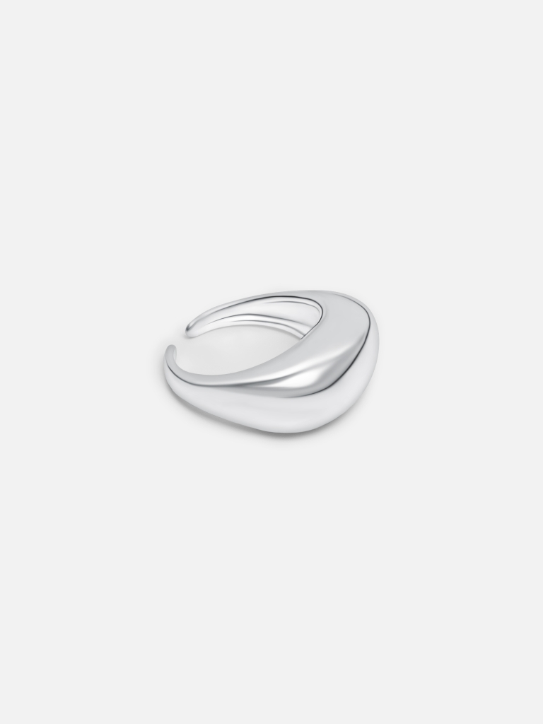 Set aus zwei geblasen Ringen