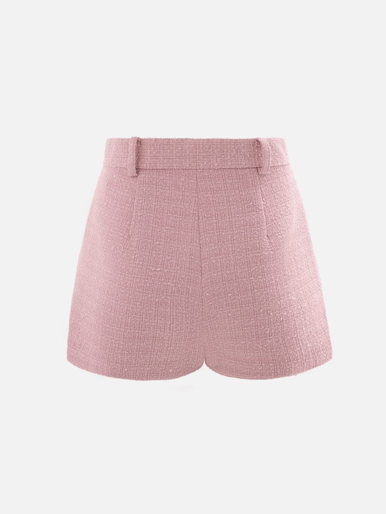 Твидовые шорты мини