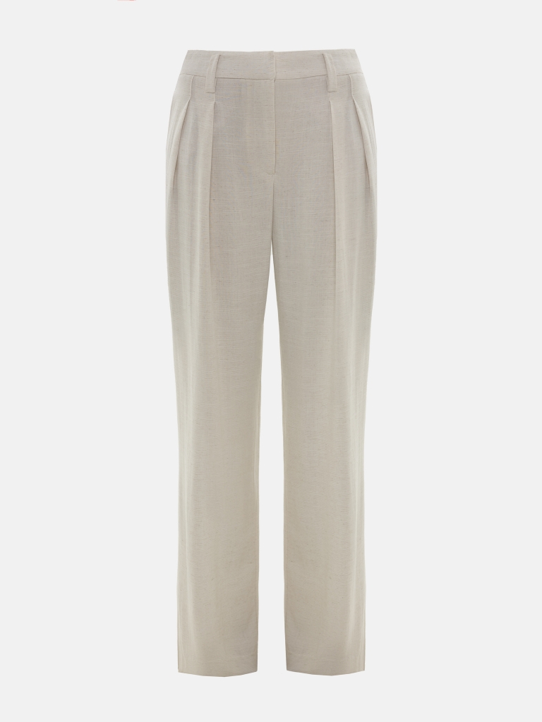 Loose linen trousers