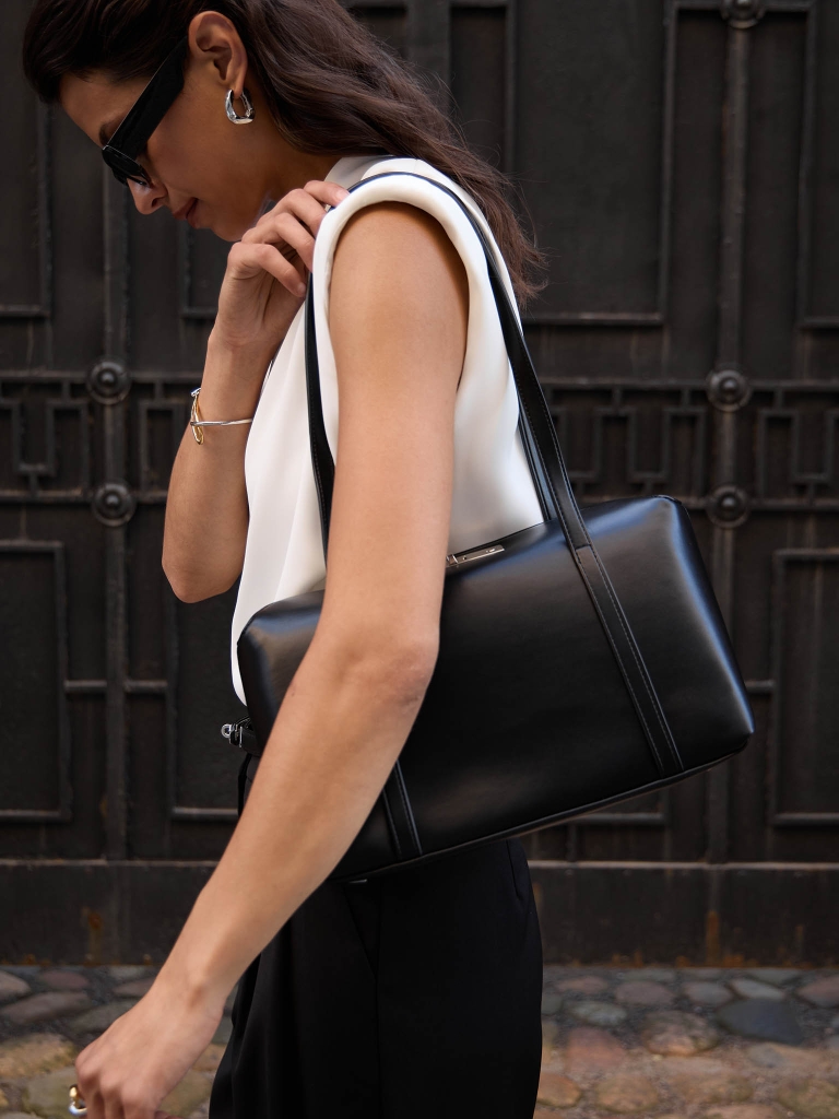 Объемная сумка прямоугольной формы