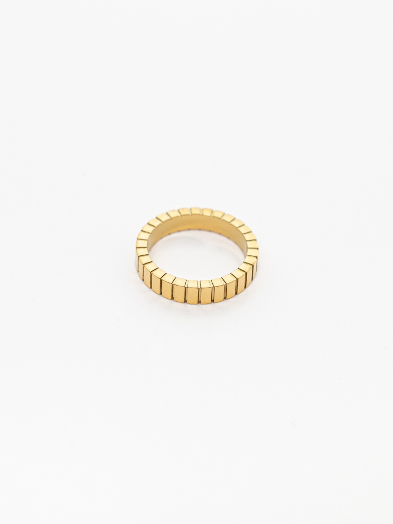 Ribbed texture ring