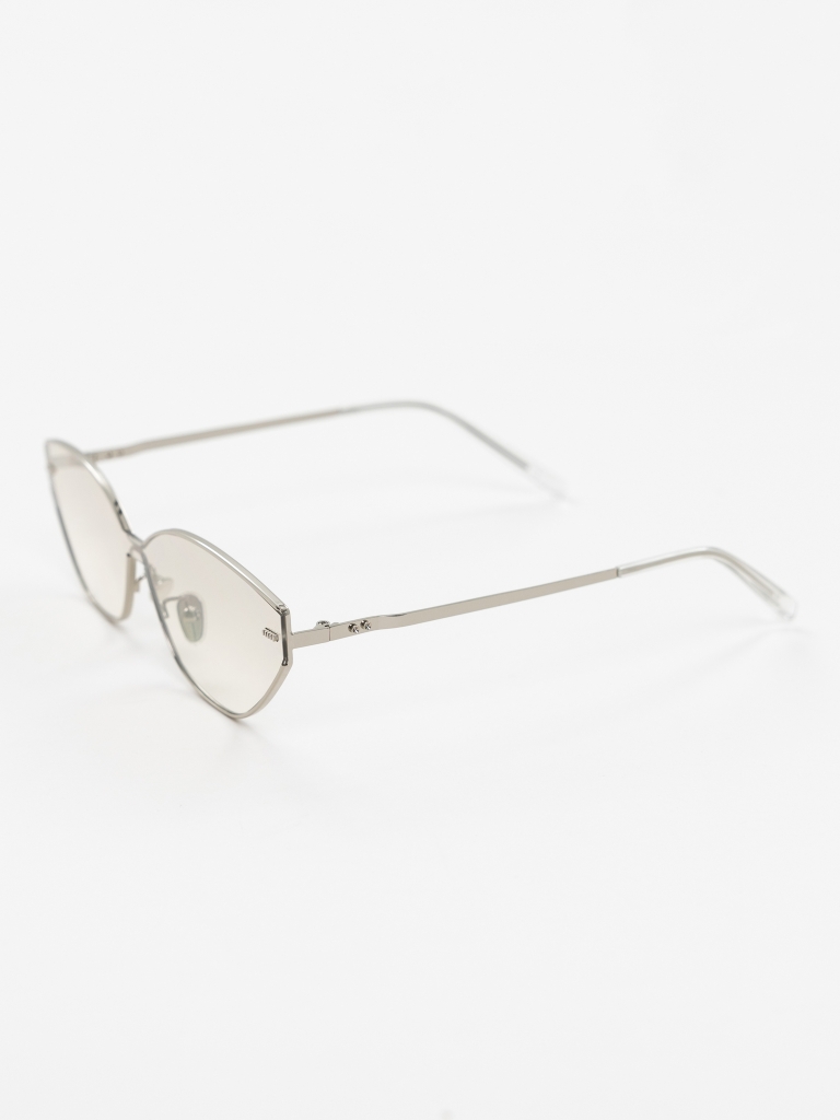 Ovale Mode-Sonnenbrille mit Metallrahmen