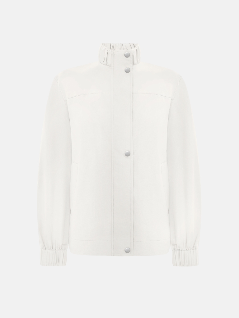 Veste de sport à boutons-pression