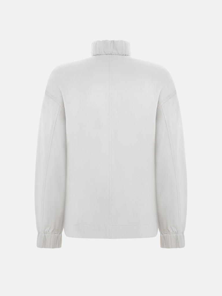 Veste de sport à boutons-pression
